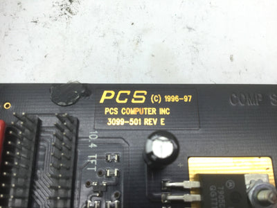 Used PCS Computer 3099-501 Rev E TouchScreen Controller Board
