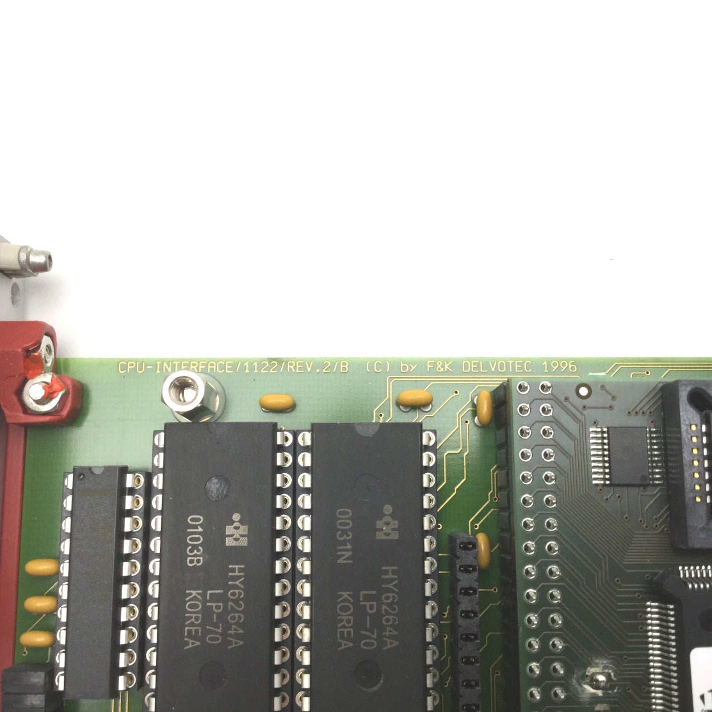 New F And K Delvotec KRT-00713-T CPU Interface /1122/REV.2/B 1996 PSE-KRT00713