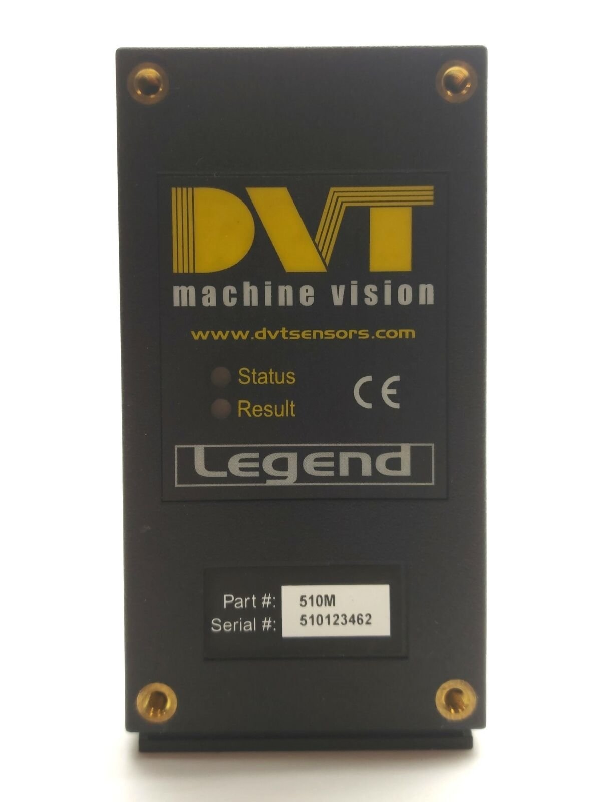 Used DVT 510M Legend Machine Vision Camera Black/White Ethernet 10/100 C-Mount 24VDC