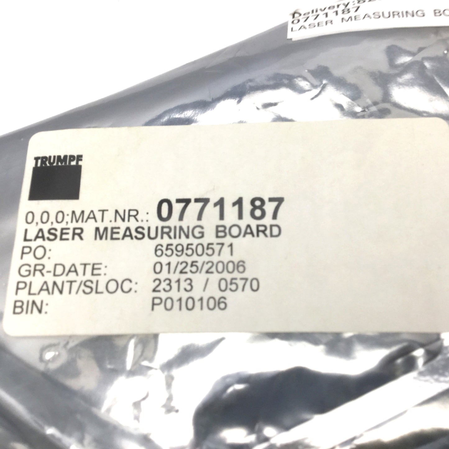 New – Open box Trumpf HAAS LMP 18-06-51-00/05 0771187 Laser Measuring Board Assembly