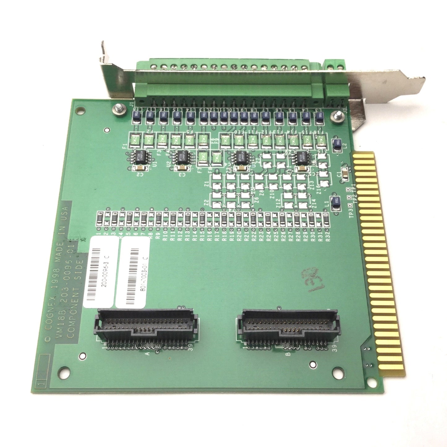 Used Cognex 801-0003-01 C / 200-0096-3 C Circuit Board, VM18B 2-3-0096-01