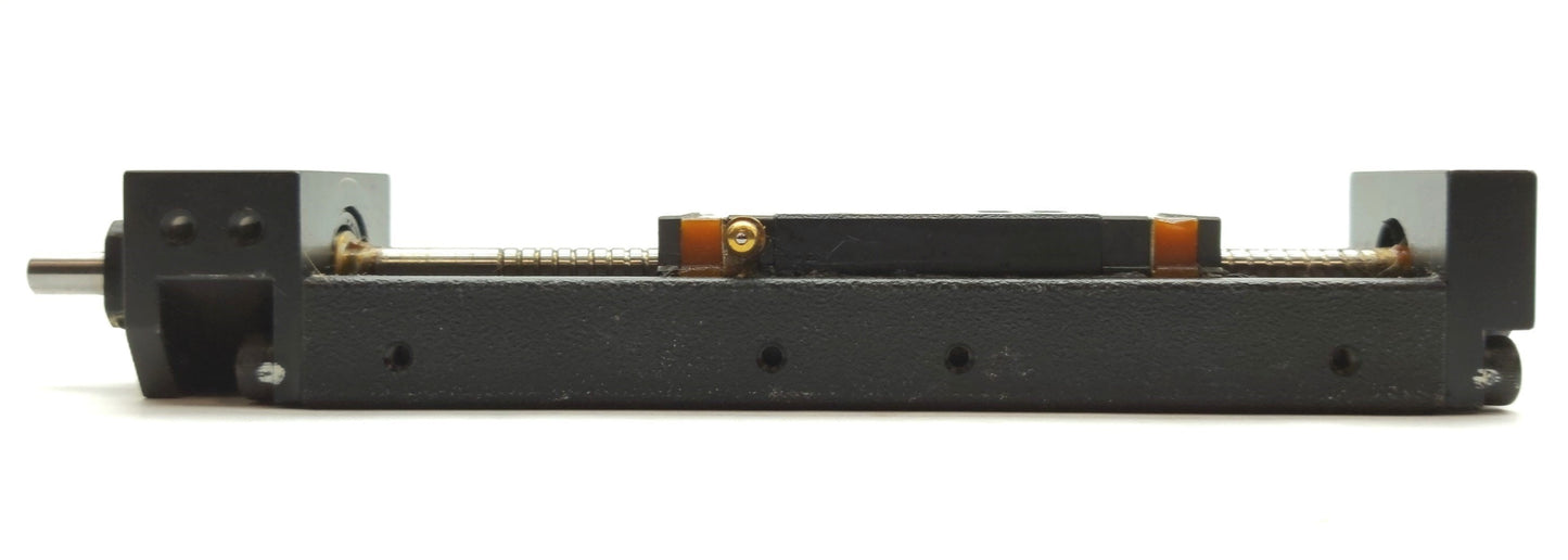 Used NSK MCM03005P02K Monocarrier Linear Actuator, 50mm Travel, 2mm Lead, 5mm Shaft