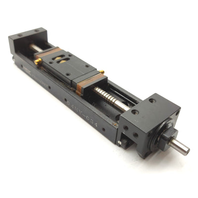 Used NSK MCM03005P02K Monocarrier Linear Actuator, 50mm Travel, 2mm Lead, 5mm Shaft