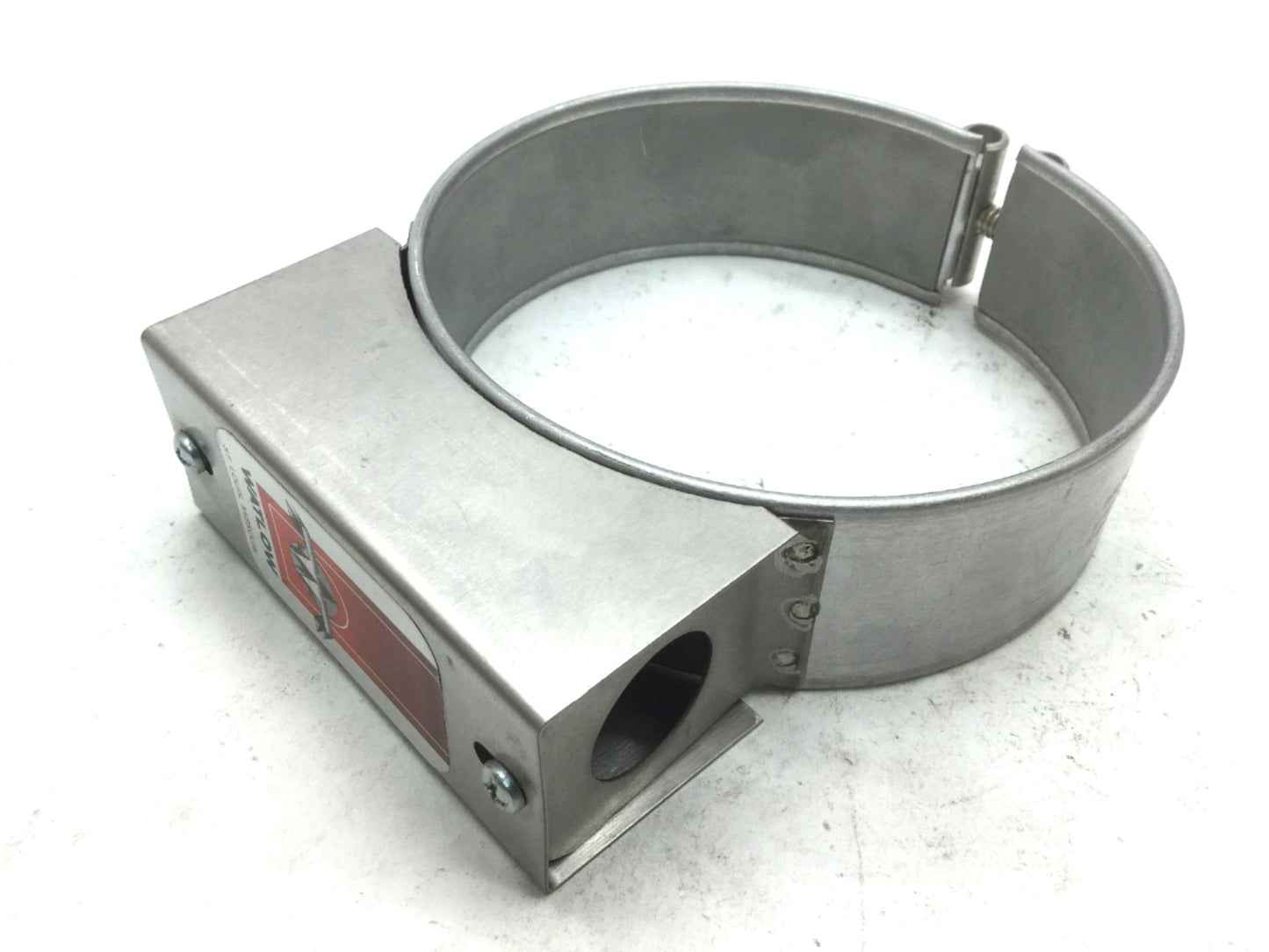 Used Watlow STB4J1J26-TB Nozzle Heater Thinband, 240V 780W ID: 4.5" OD: 4.8" W: 1.52"