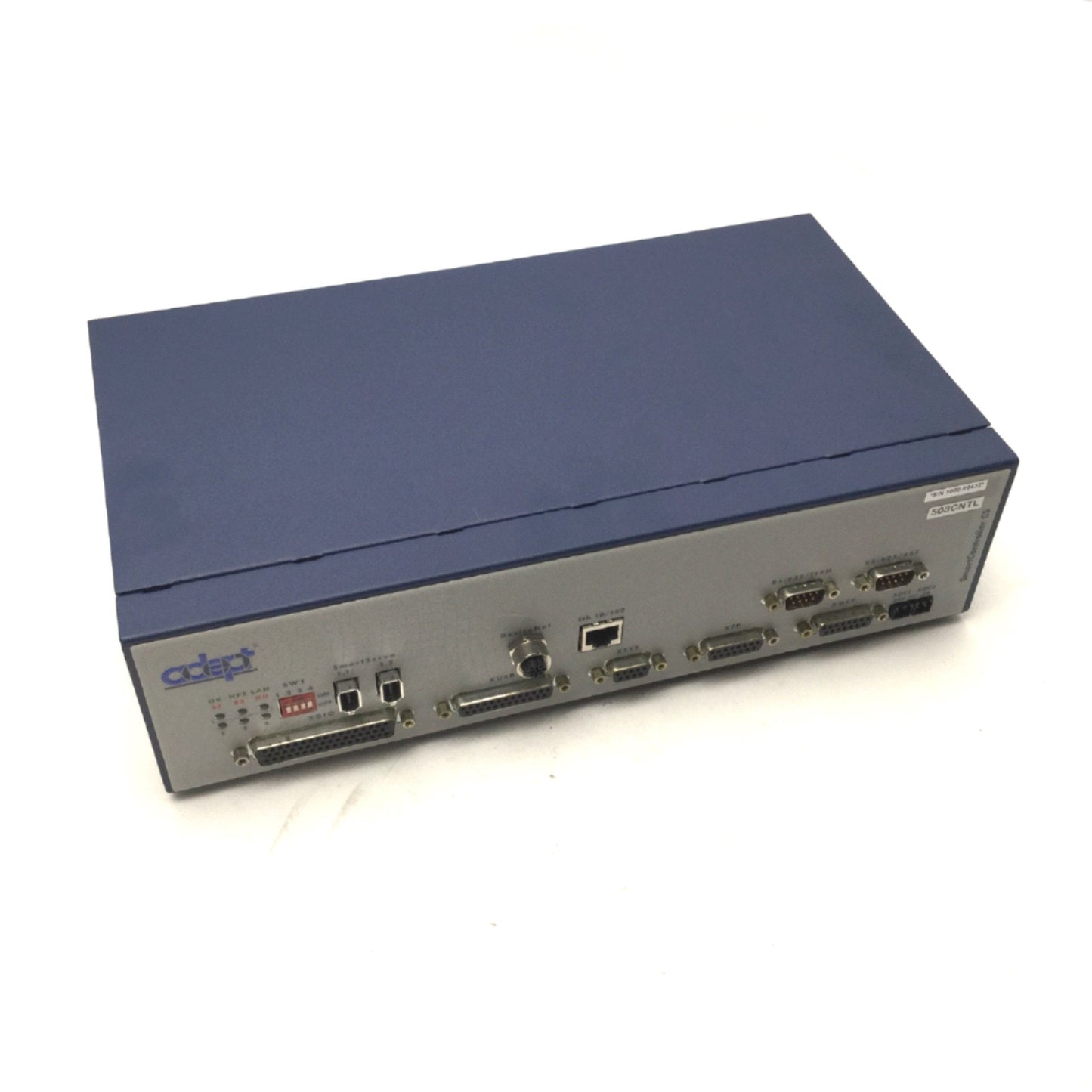 New Other Adept 10000-310 Rev M Robot Smart Controller CS, 24VDC 5A, SmartServo, DeviceNet