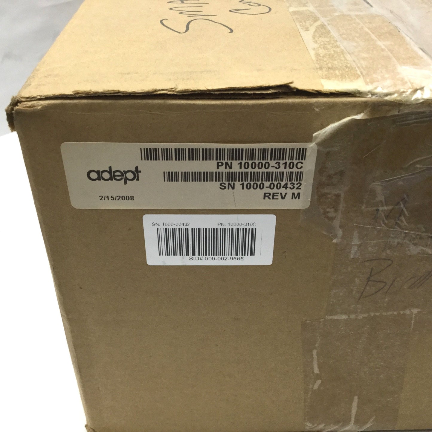 New Other Adept 10000-310 Rev M Robot Smart Controller CS, 24VDC 5A, SmartServo, DeviceNet