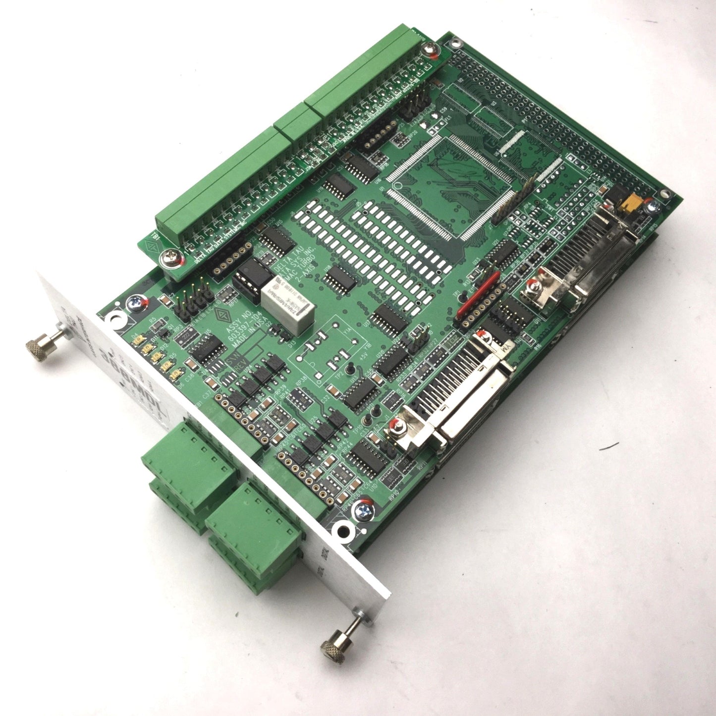 Used Delta Tau UMAC TURBO 2-Axis Analog ASSY 603397-104 4-Axis Interface With Panel