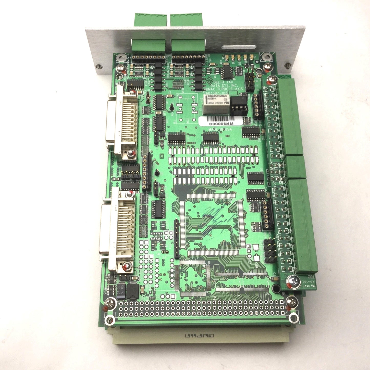 Used Delta Tau UMAC TURBO 2-Axis Analog ASSY 603397-105 4-Axis Interface, With Panel