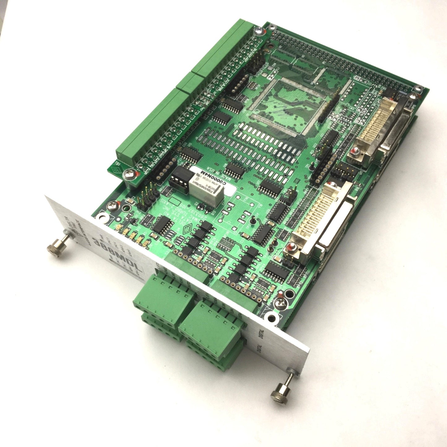 Used Delta Tau UMAC TURBO 2-Axis Analog ASSY 603397-105 4-Axis Interface, With Panel