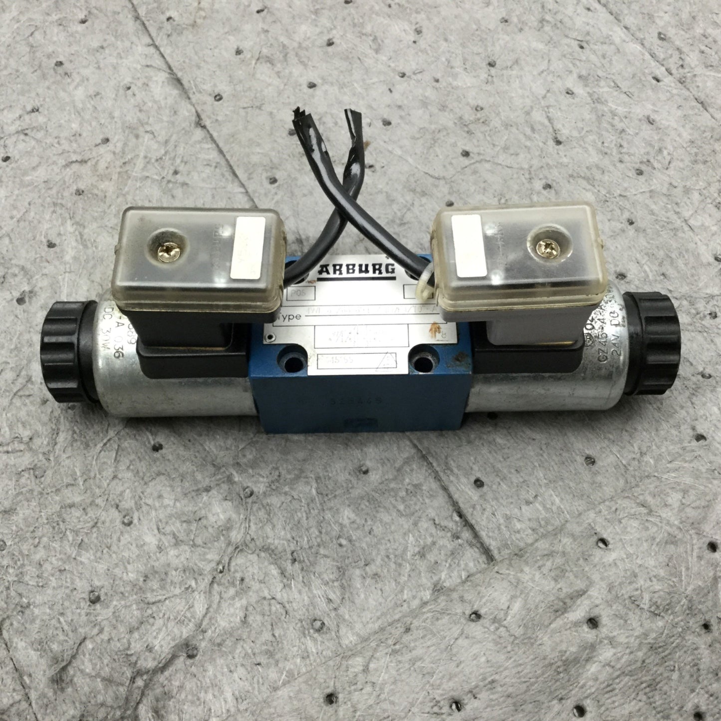 Used Arburg Bosch 4WE 6 X66-61/EG24N9K4/T07 4-Way Directional Control Solenoid Valve