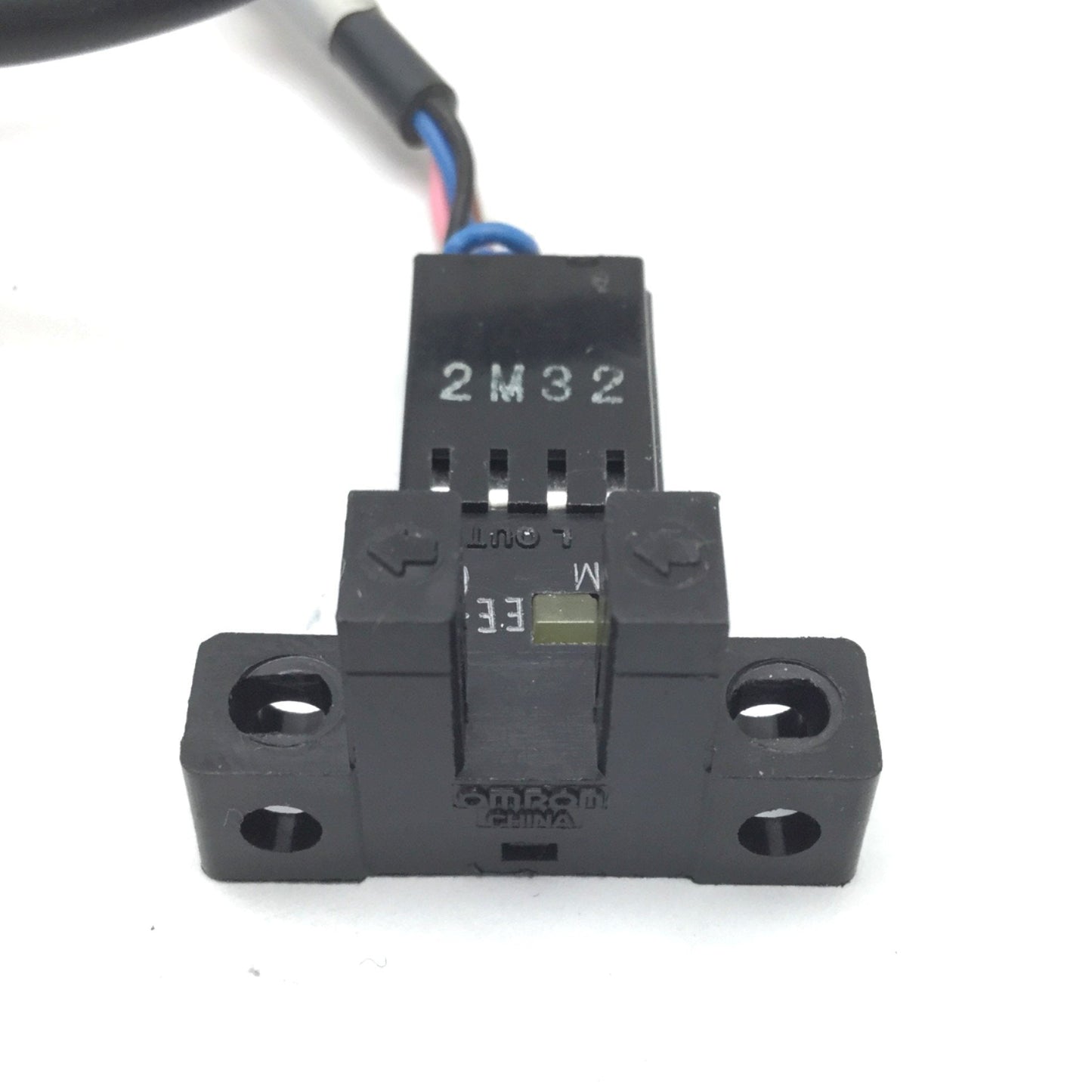 Used Lot of 5 Omron EE-SX671 Slot Sensor, 5mm Slot, NPN Output, With 4-Wire Cable