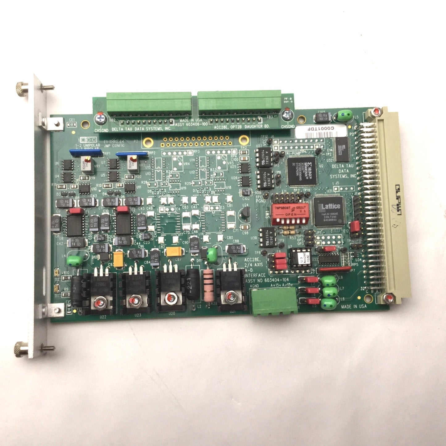 New Delta Tau ACC-28E, 2/4 AXIS A-D Interface HI Resolution A-D Converter 603404-104