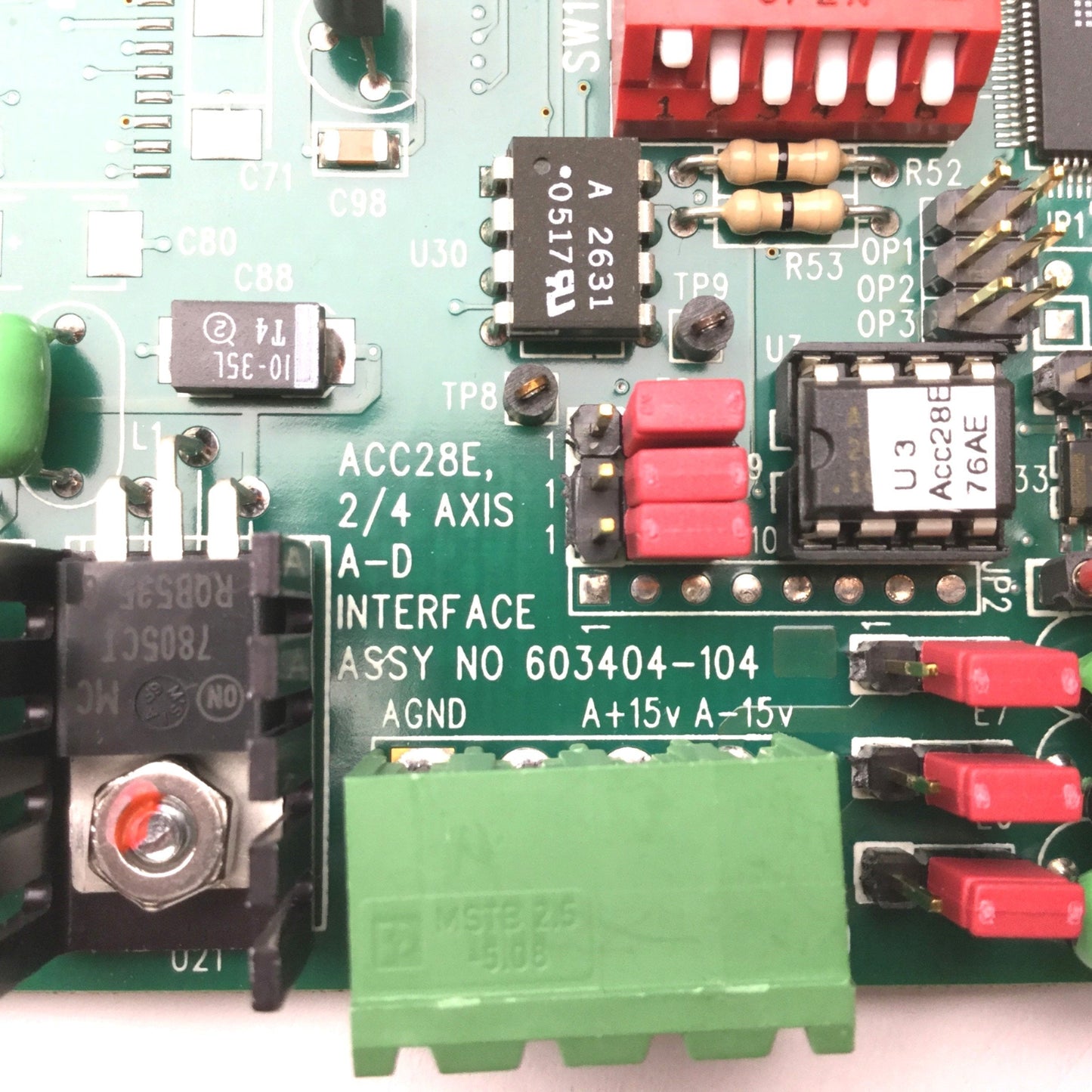 New Delta Tau ACC-28E, 2/4 AXIS A-D Interface HI Resolution A-D Converter 603404-104