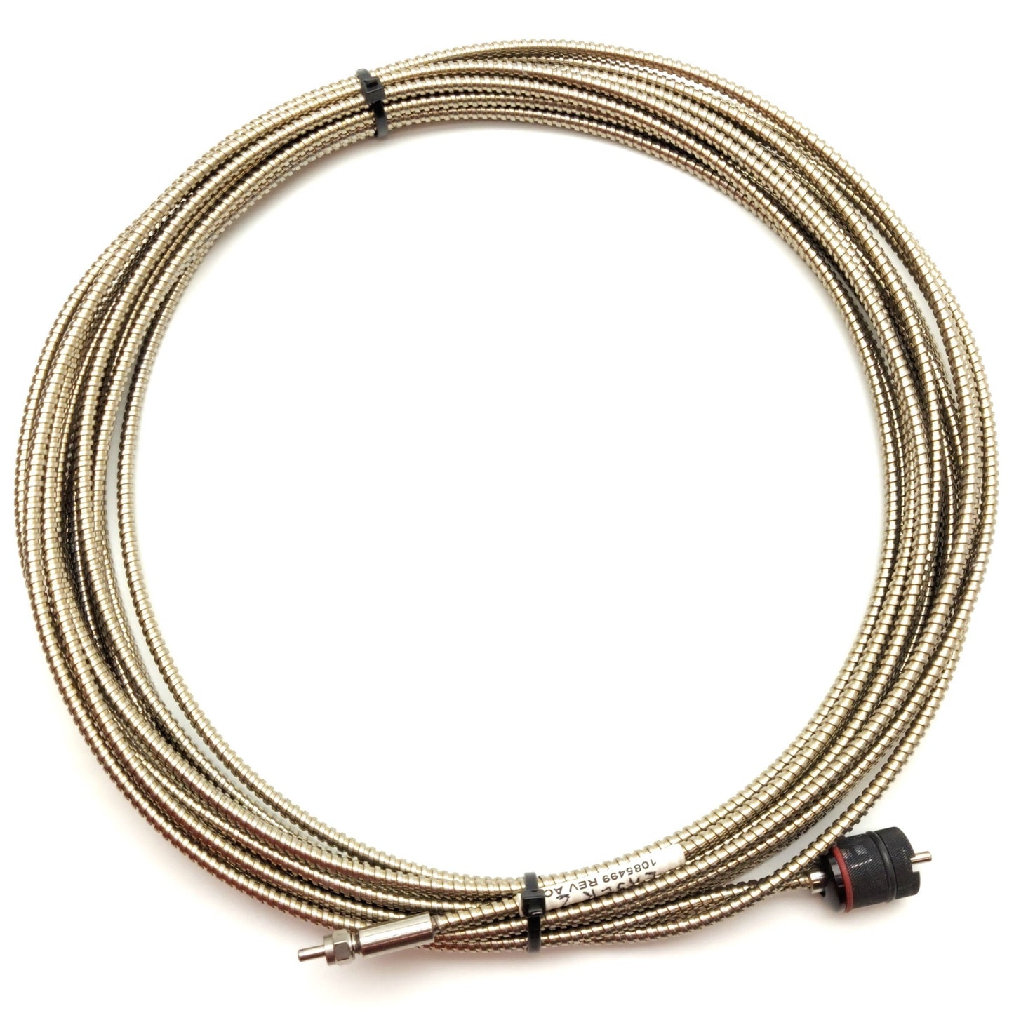 Used Coherent 1085499 Rev AC Laser Fiber Optic Cable 10m Long 30W 808nm SMA Connector