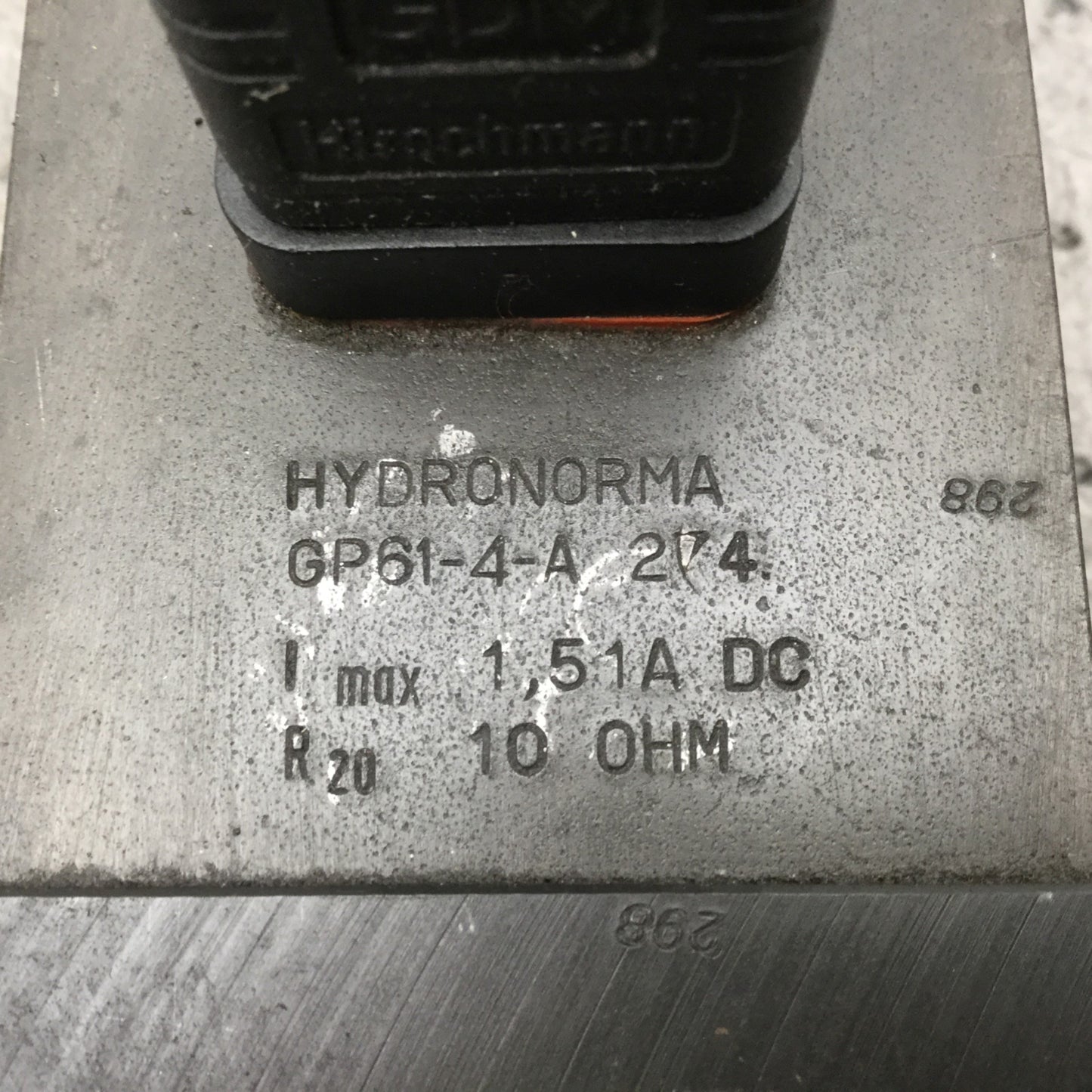 Used ARBURG Bosch DBETB-10/230 Proportional Pressure Relief Valve W/Position Feedback