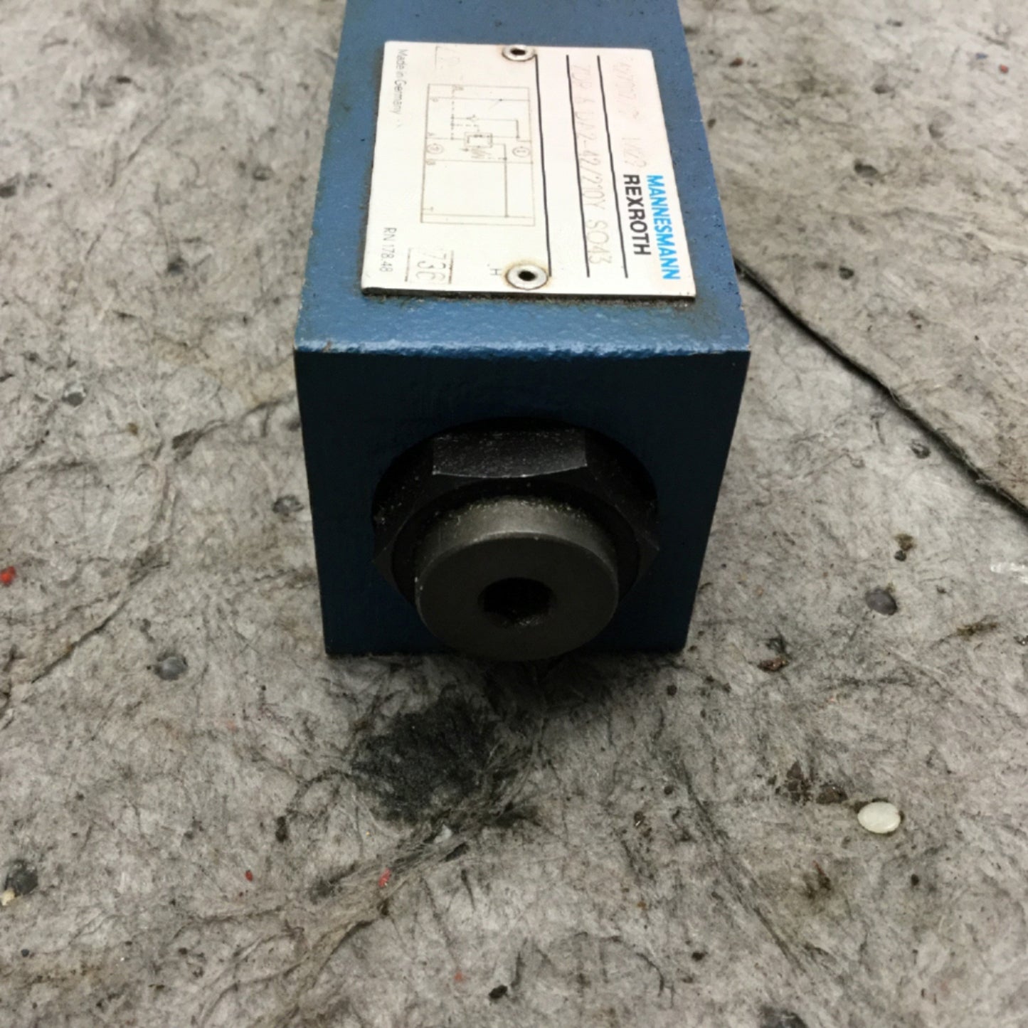 Used Bosch Rexroth ZDR 6 DA2-42/210Y SO43 Direct Operated Pressure Reducing Valve