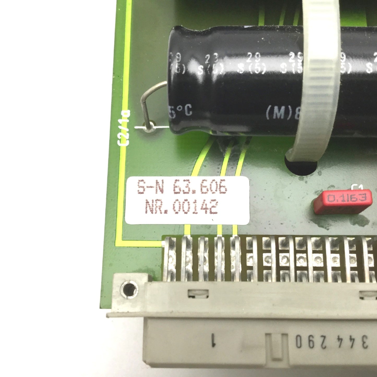 Used ARBURG Dialogica S-N 63.606 367D NR.00142 Power Supply Card Position No. 1