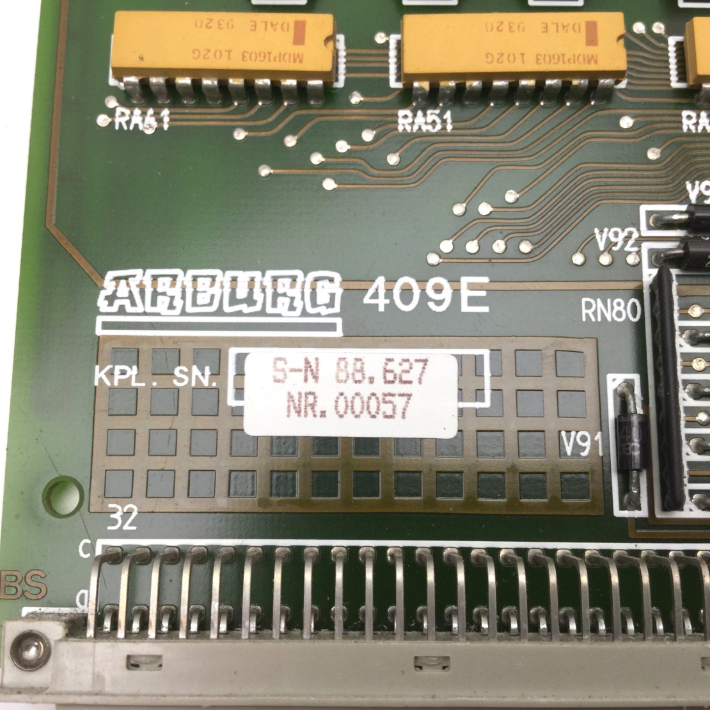 Used ARBURG Dialogica S-N 88.627 NR. 00057 ARB 409E Output Card 170 CMD 150-45