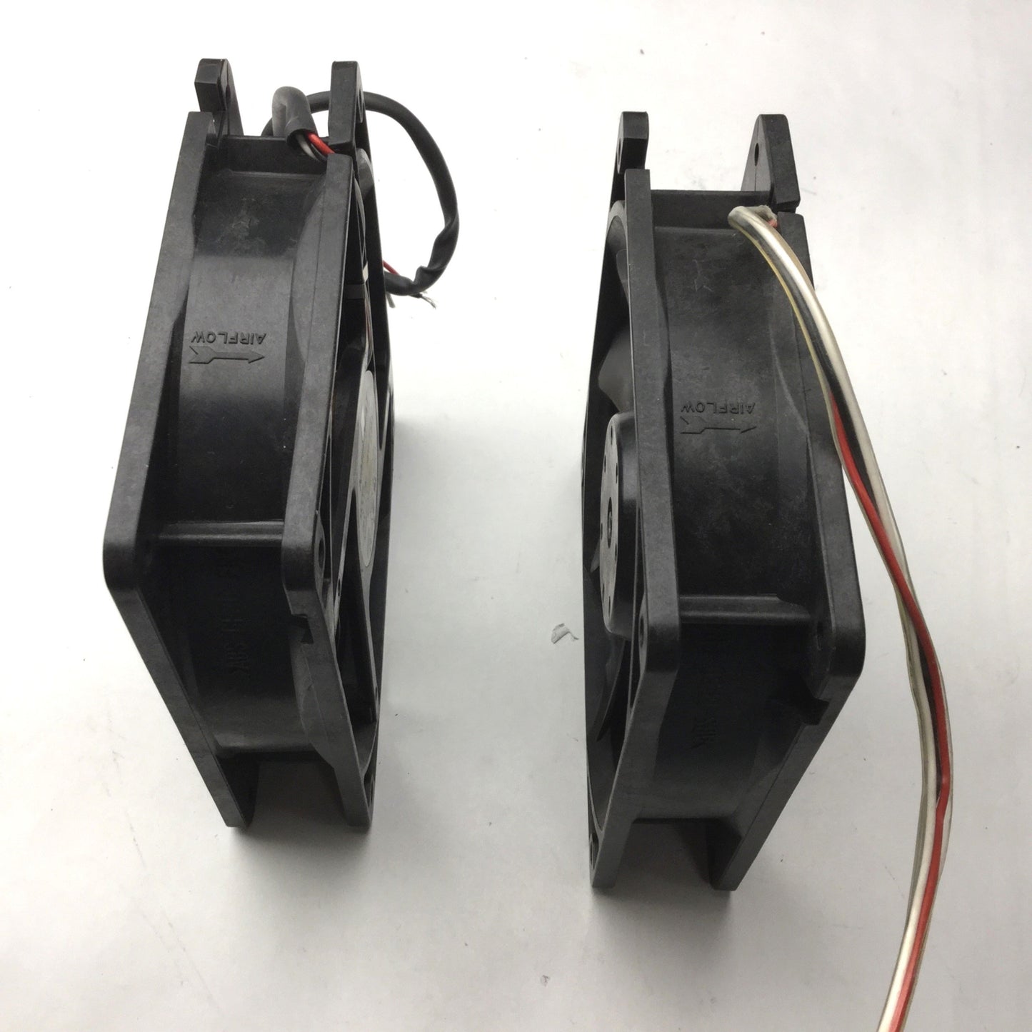Used Lot of 2 NMB-MAT 4712KL-05W-B49 Cooling Fan, 24VDC, 0.48A, 4.625"x4.625"x1.25"