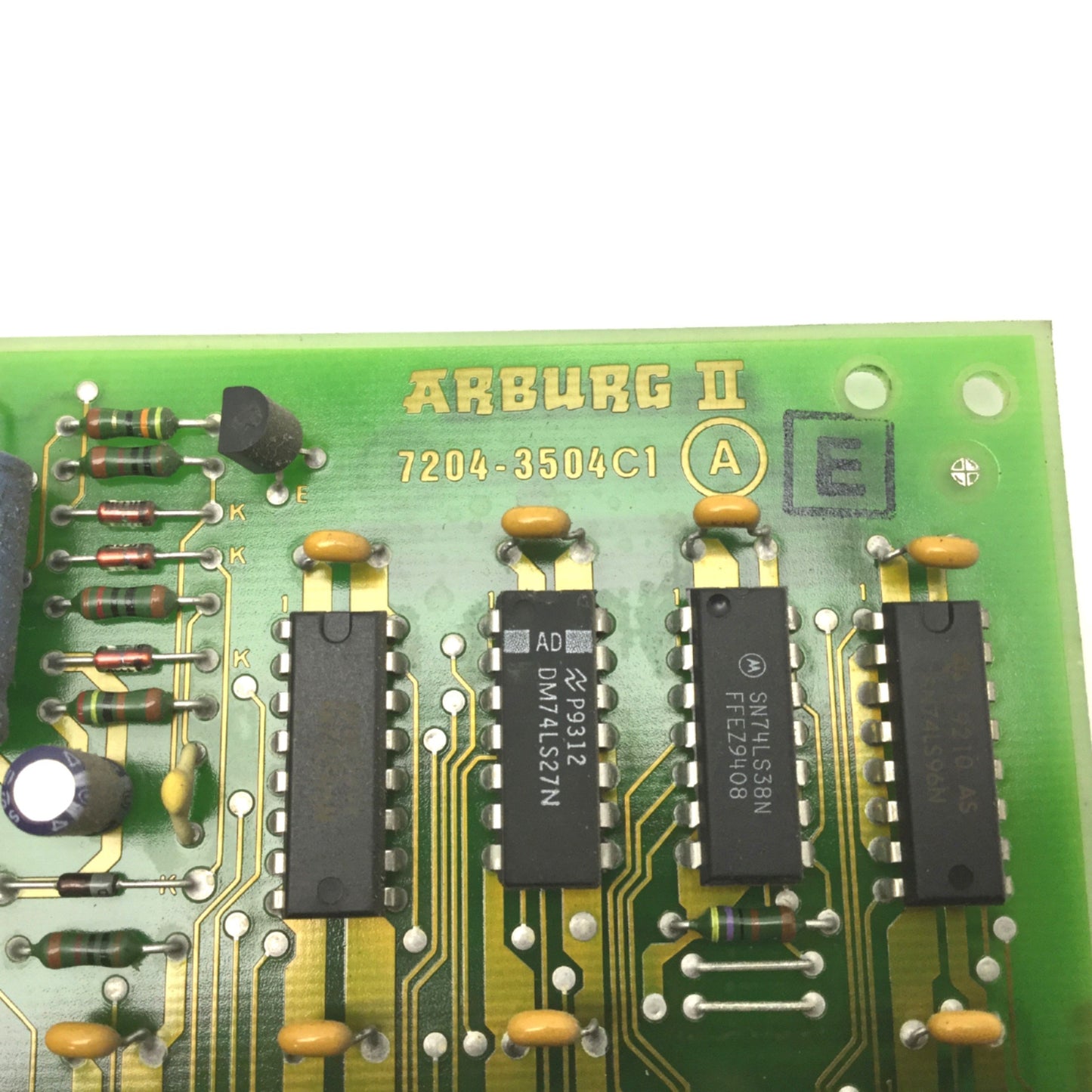 Used ARBURG Dialogica 7204-3504C1 SN 126.642 yPIII Temperature Card Slot 16
