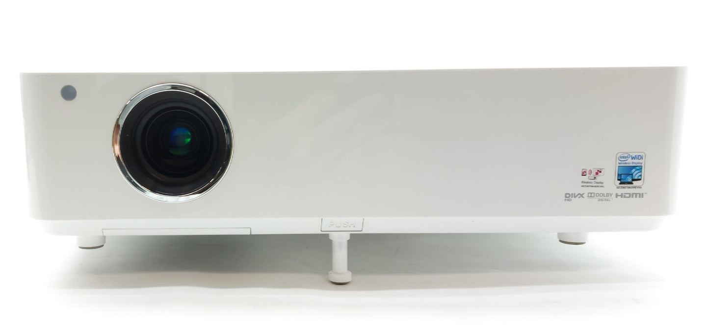 Used LG BG630 LCD Projector, 30-300", 1024 x 768, VGA, HDMI, WiFi, 100-240VAC