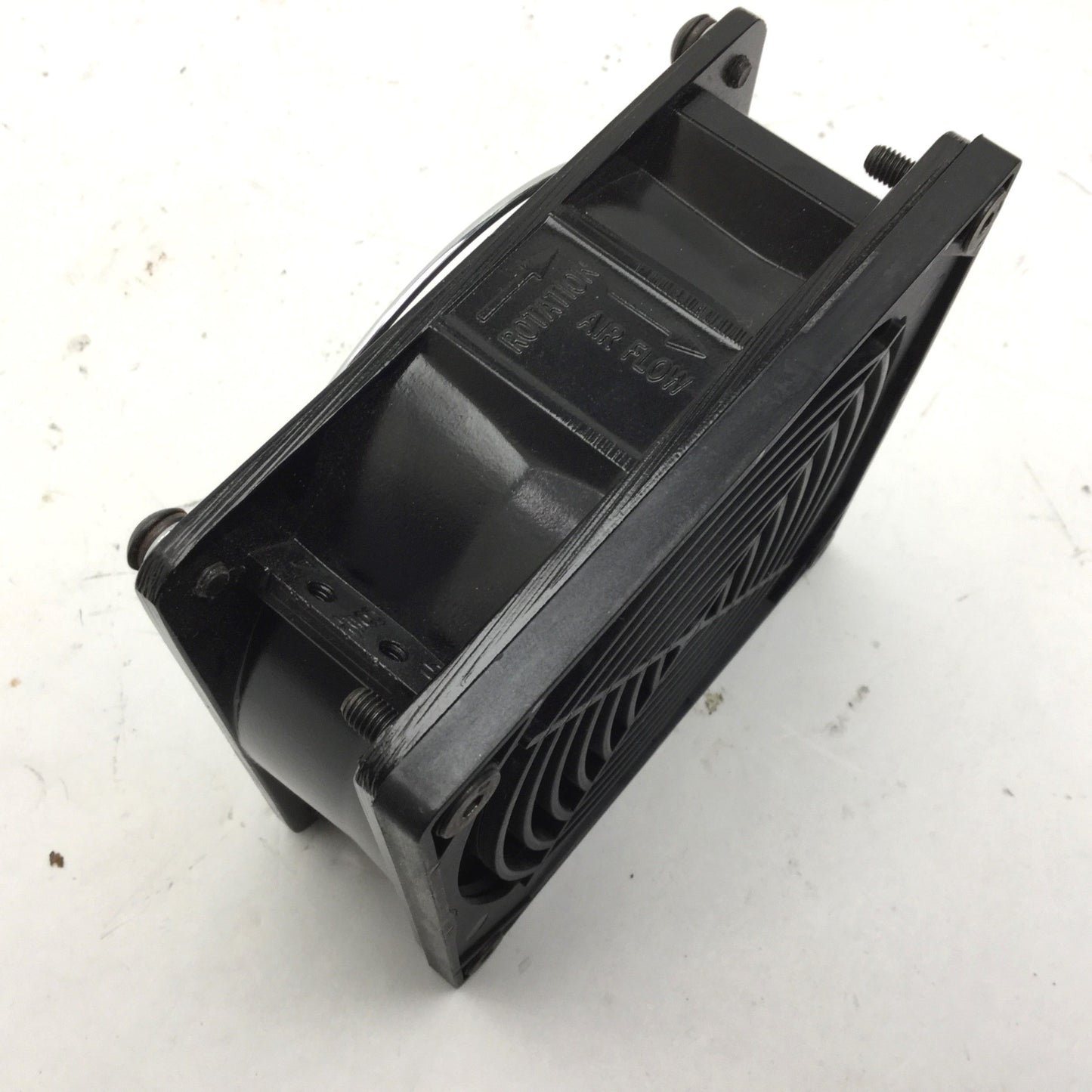 Used Dayton LR53000 4WT46 Axial Fan, 115VAC 60Hz, 0.24A, 20W, 115 CFM, 3100RPM