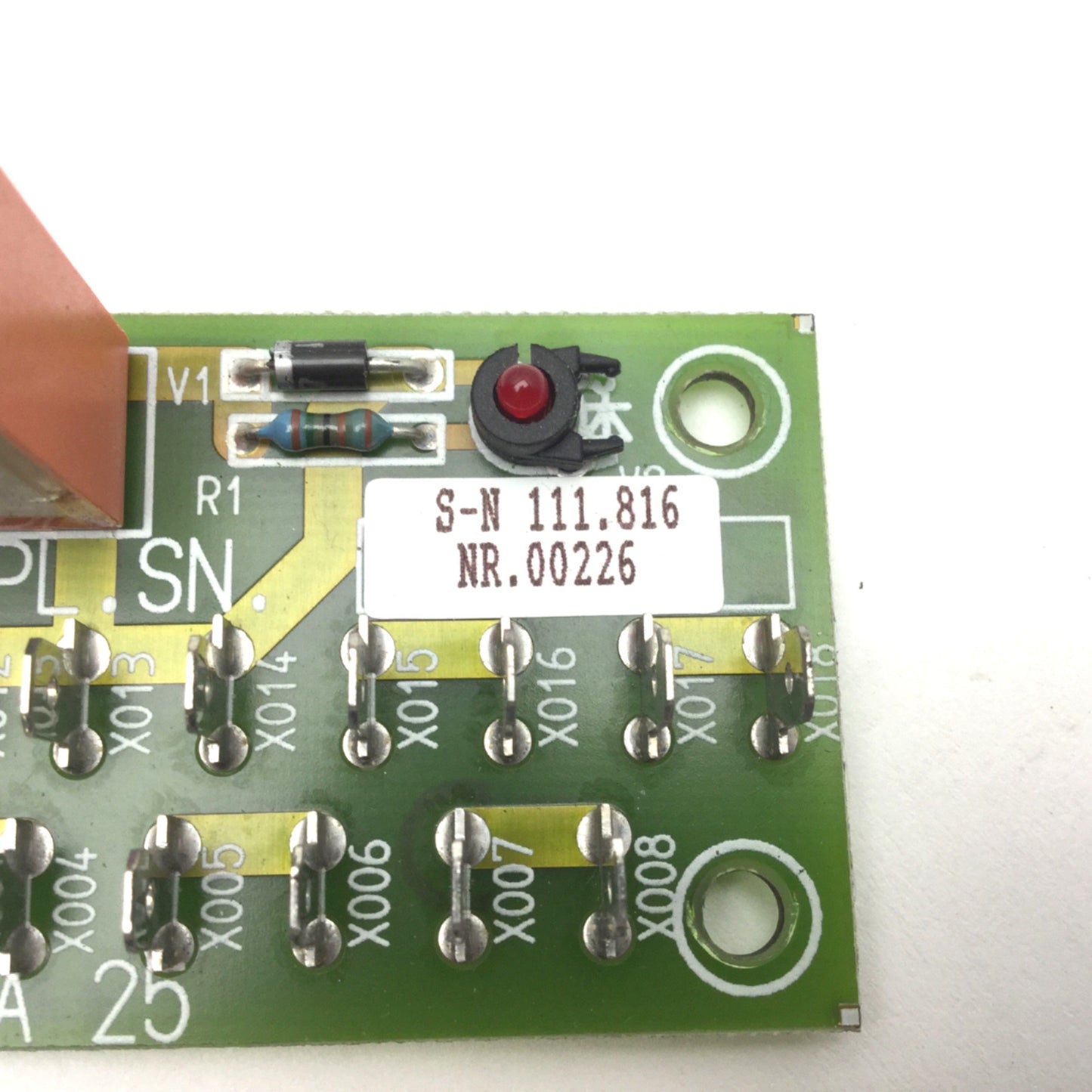 Used ARBURG Dialogic S-N 111.816 NR.00010 ARB 629 Circuit Board With SCHRACK Relay