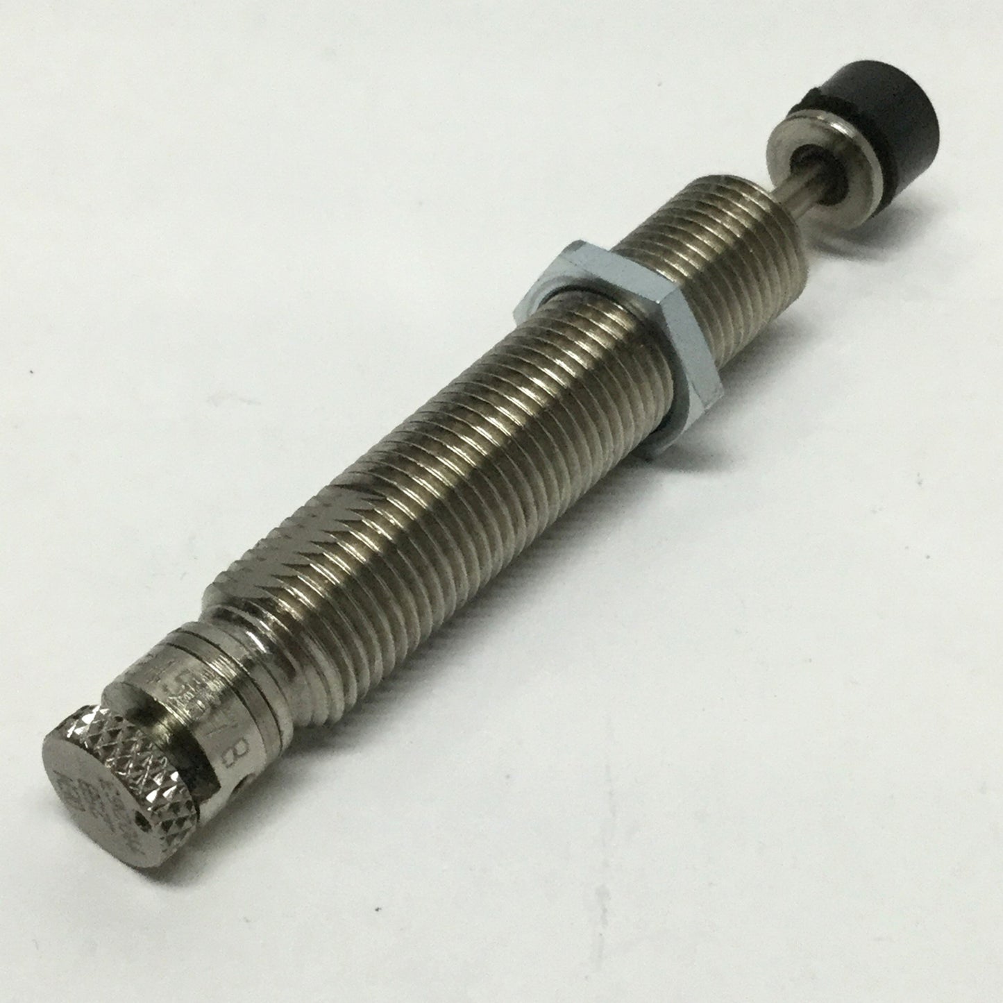 Used Enidine OEM .25B Adjustable Hydraulic Shock Absorber, 0.38" Stroke, 1/2-20 UNF