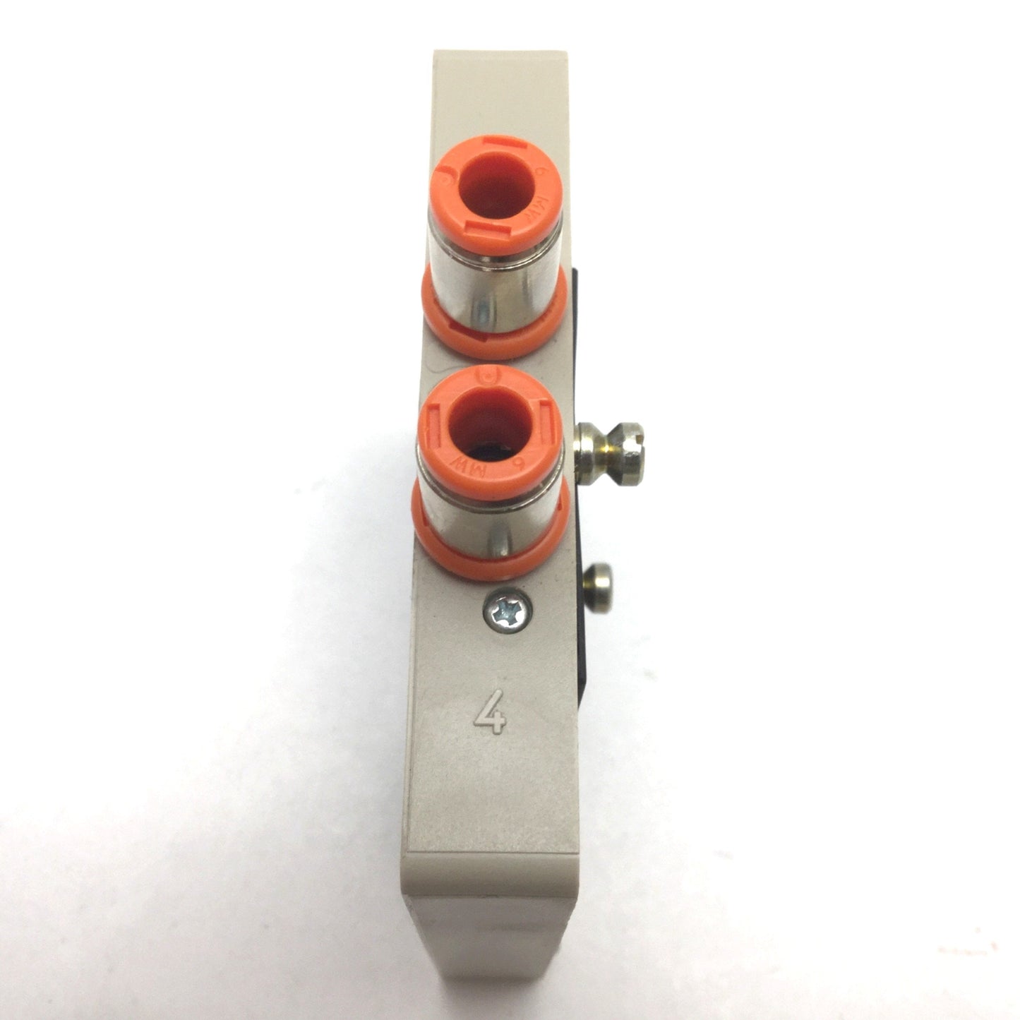 Used Metal Work 707303013 HDM Solenoid Valve, 2-Position 5-Port, 24VDC, 6mm Tube