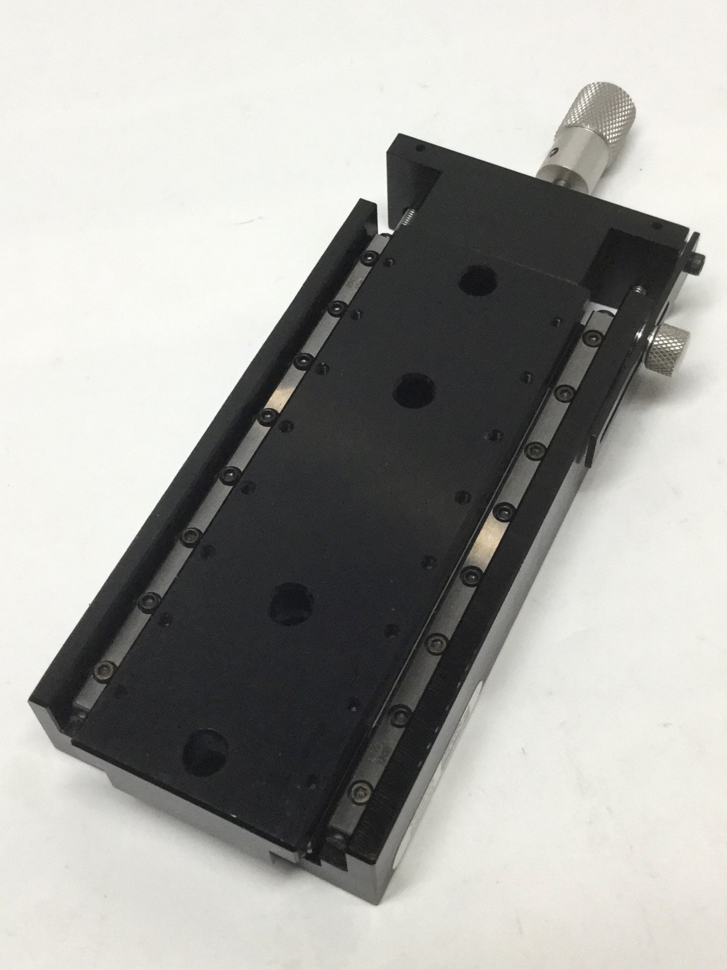 Used Parker CR4703 Crossed Roller Manual Linear Positioning Stage, 0.75" Travel