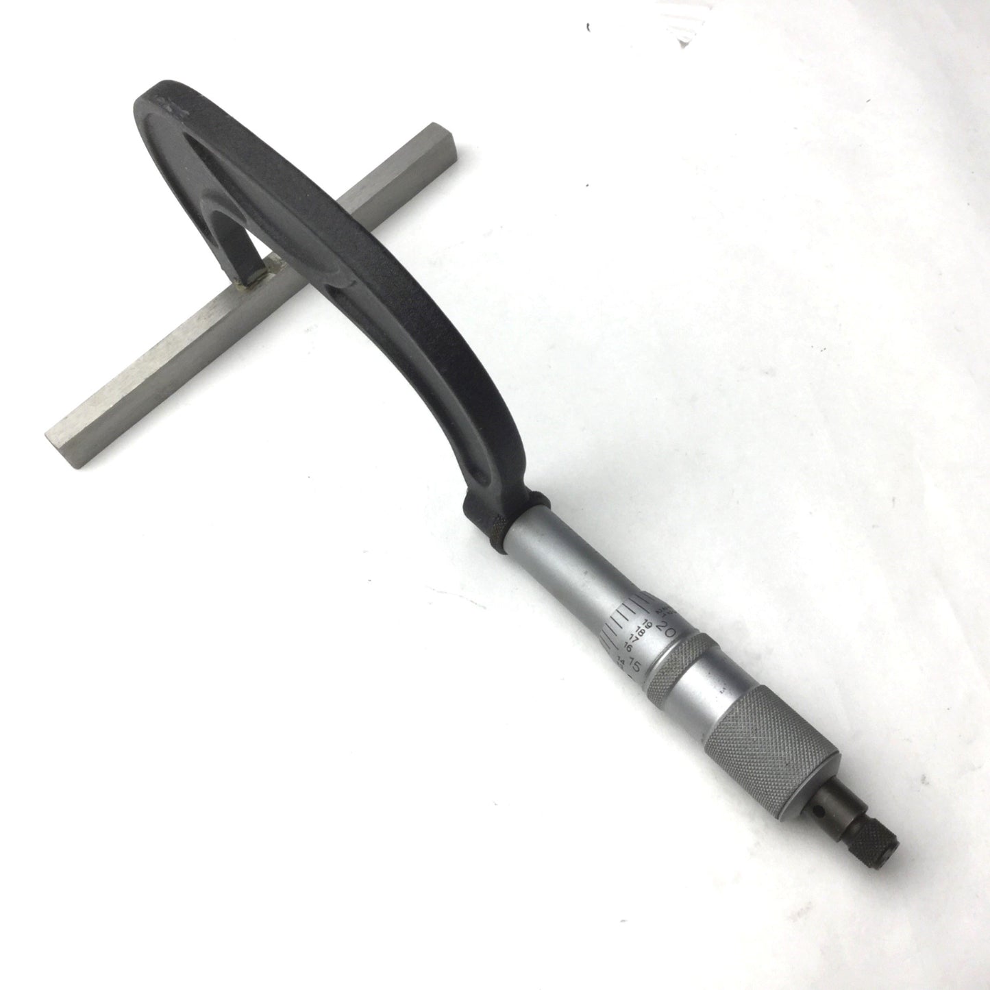 Used Scherr-Tumico Custom Precision Micrometer, Measurement Range: 2-3", 4.75" Bar