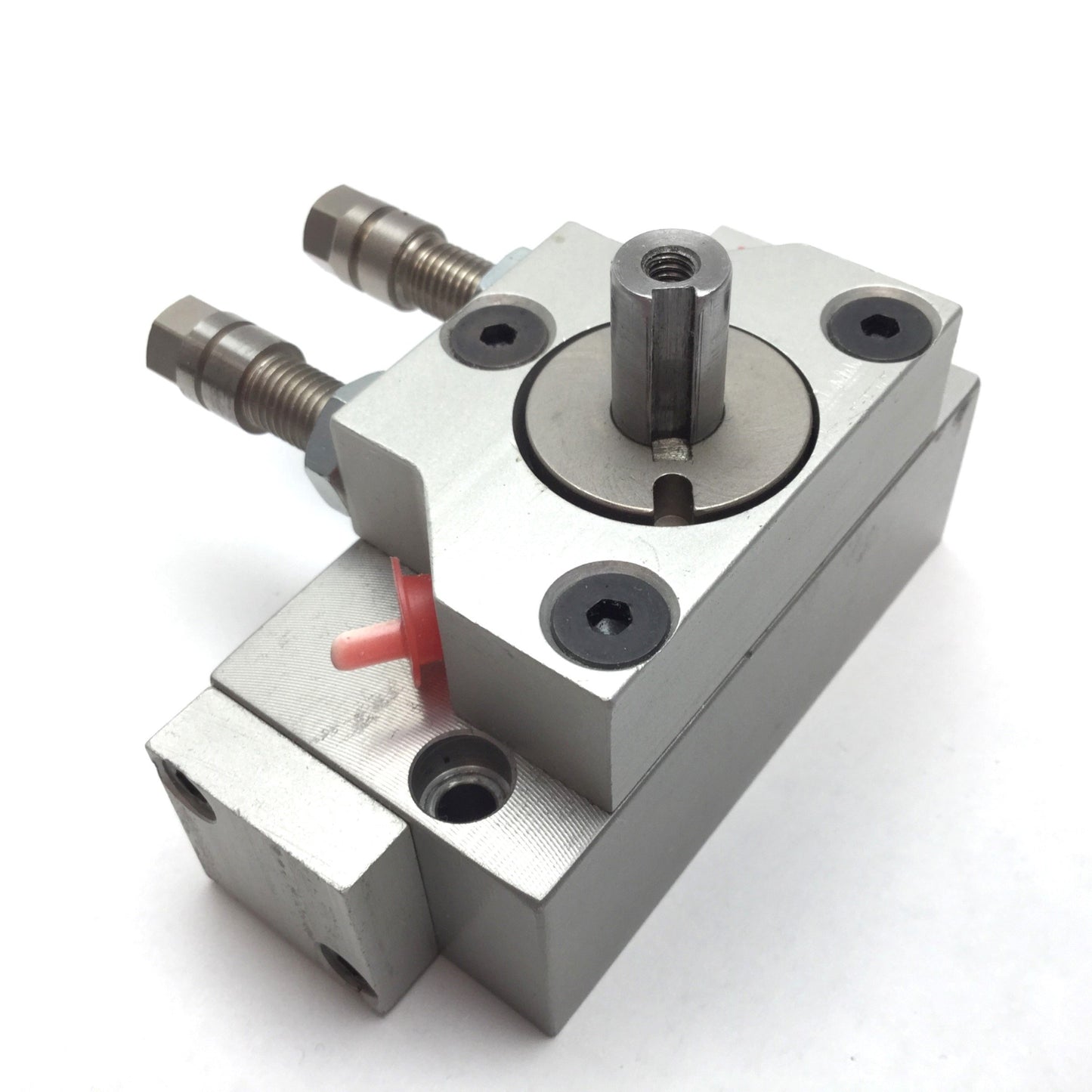 Used Barrington Automation RD-1 Rotary Drive Actuator, Range: 0-180°, Bore: 0.5"