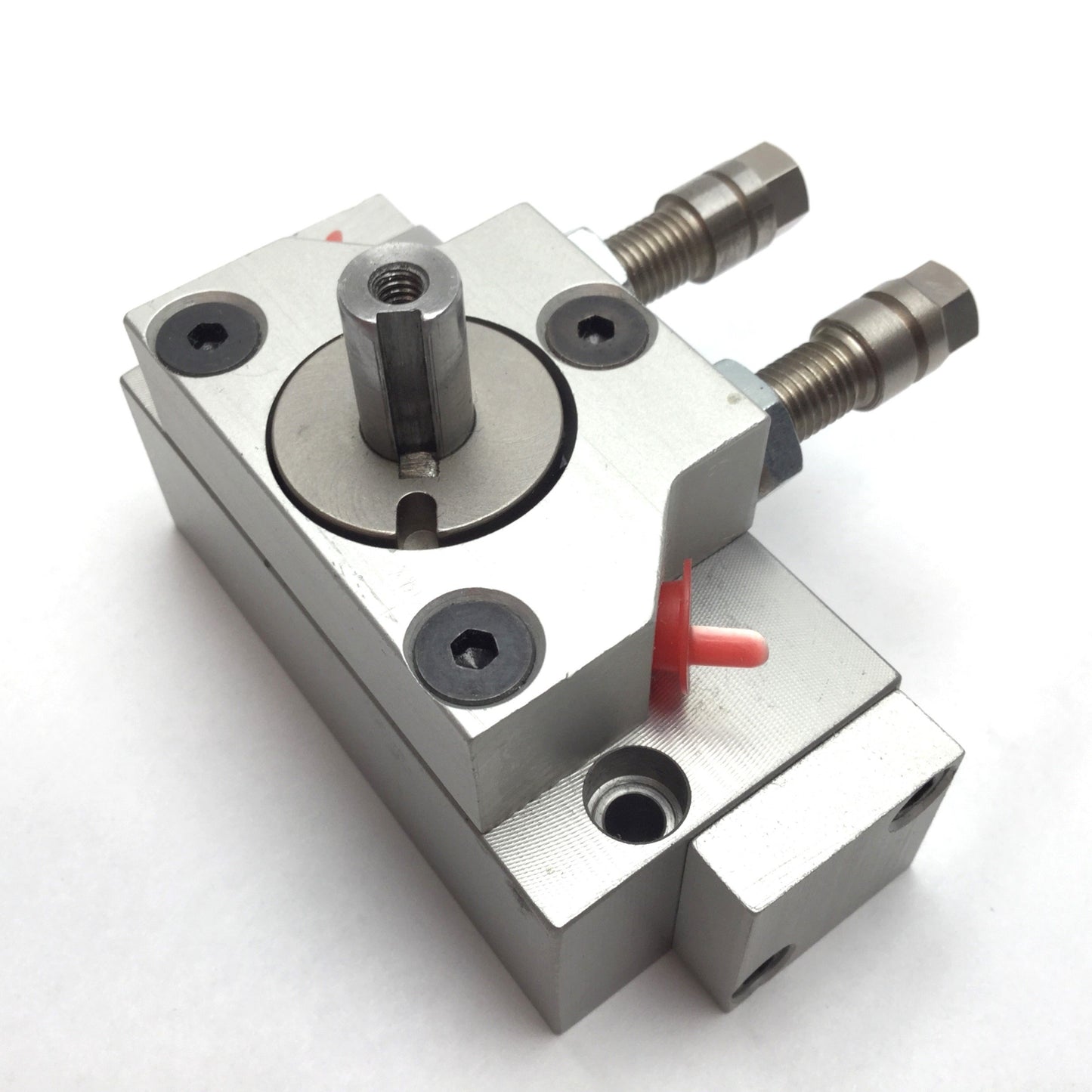 Used Barrington Automation RD-1 Rotary Drive Actuator, Range: 0-180°, Bore: 0.5"