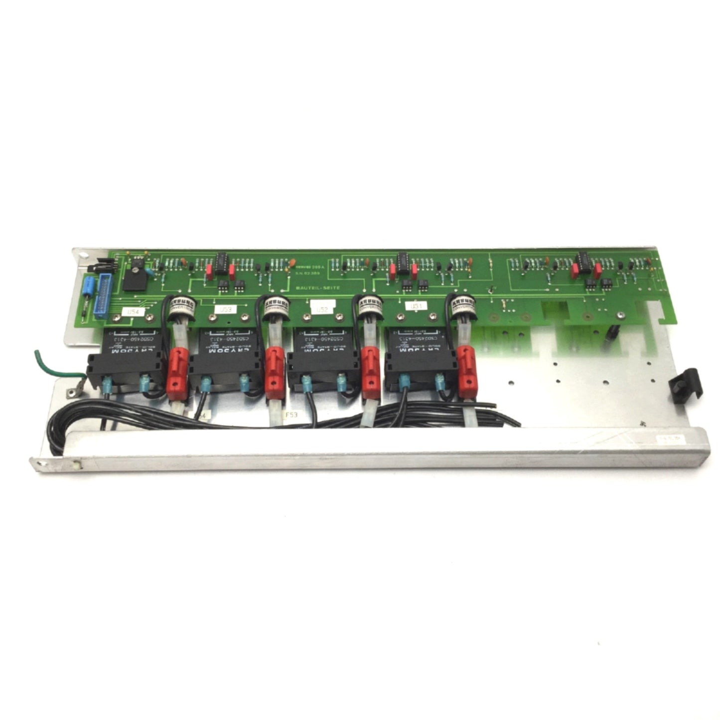 Used ARBURG 62389 ARB 365A Heating Control Card Assembly 4-Circuit 170 CMD 150-45
