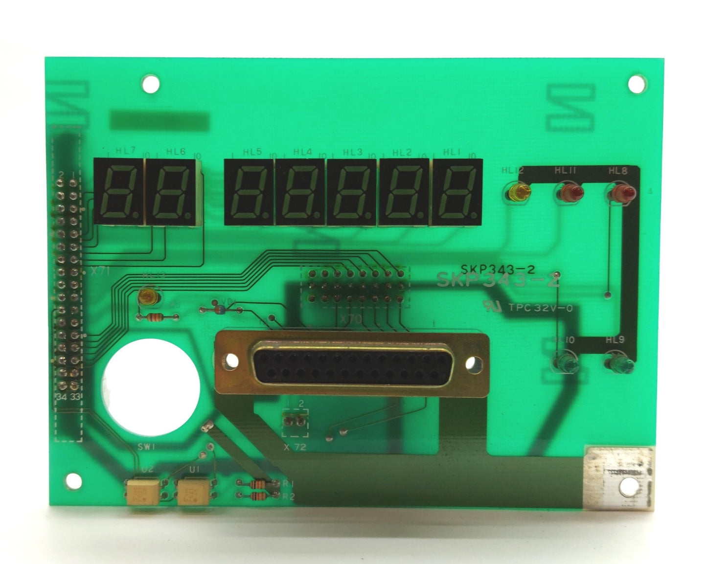 Used Epson SKP343-2 LCD Front Panel Display, for SRC-320 Robot Controller