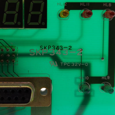 Used Epson SKP343-2 LCD Front Panel Display, for SRC-320 Robot Controller