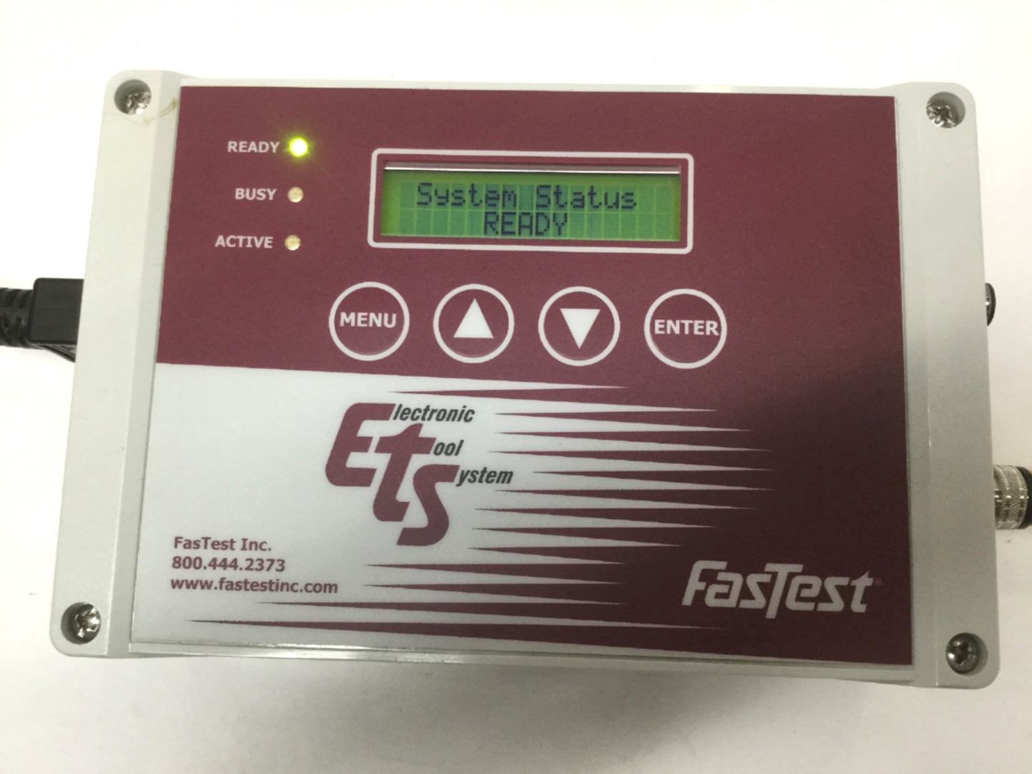 Used FasTest Inc ETS-300 Electronic Tool Leak Test Sealing System w/ 0.050-0.080"