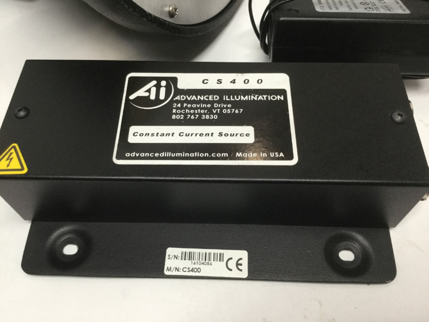 Used Advanced Illumination DL9160 Diffuselite Dome Light Red and Blue LED, 24VDC