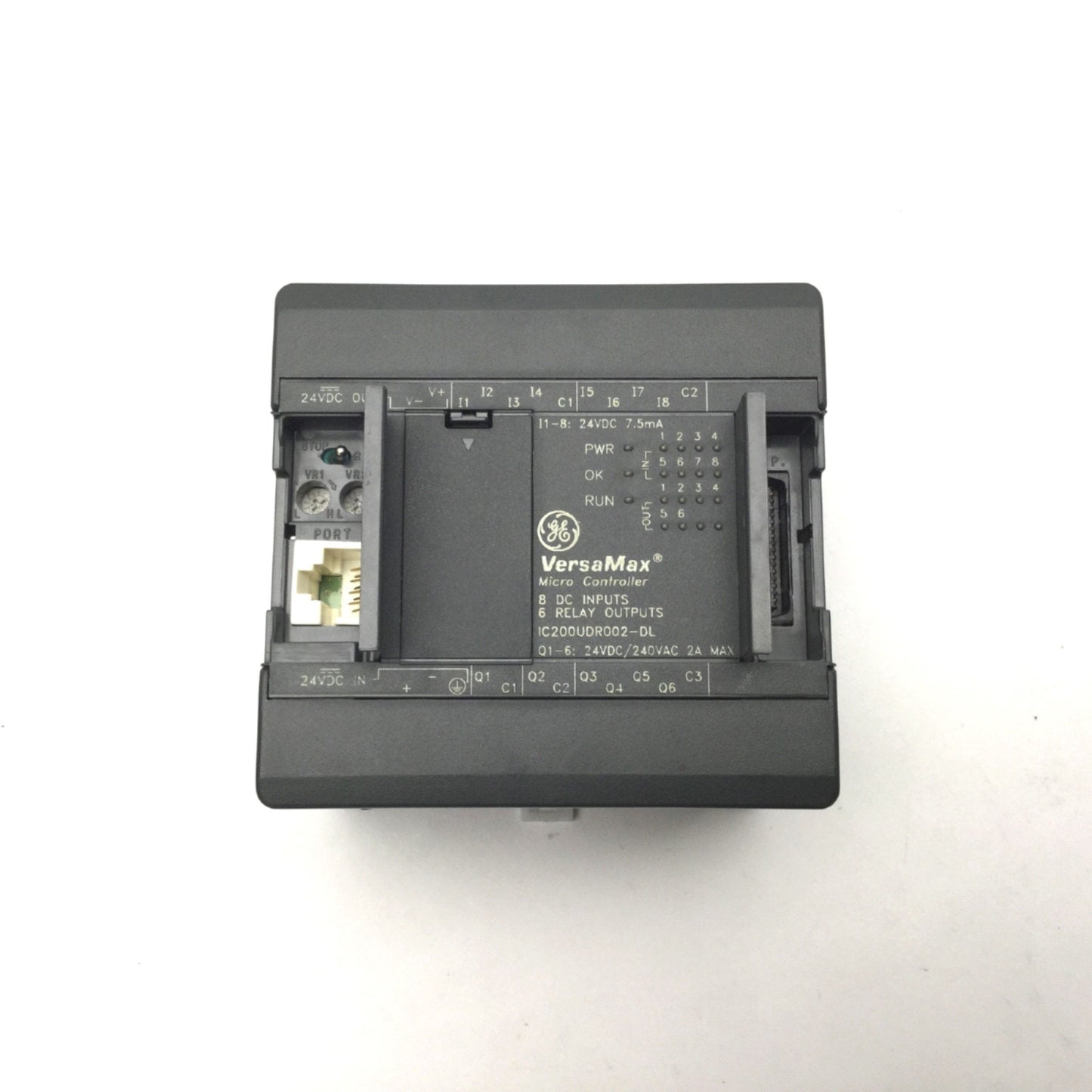 New Other GE Fanuc VersaMax IC200UDR002-DL, 14-Point Micro PLC, 8 24VDC In, 6 Relay Out