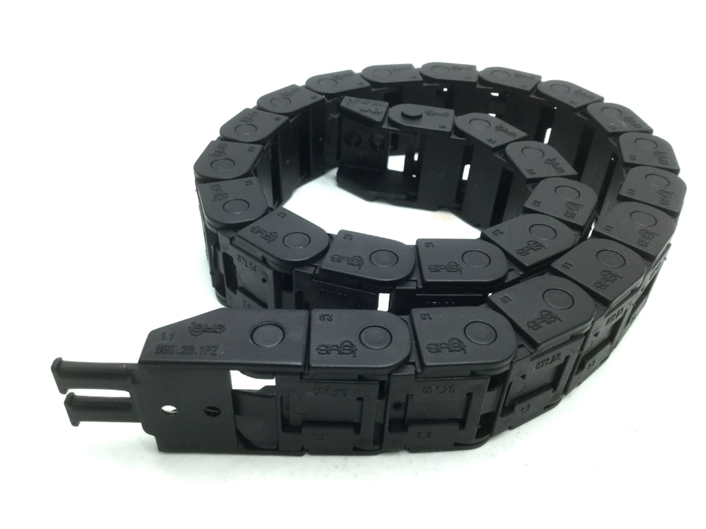 Used Igus 07-20-028 Energy E-Chain Cable Carrier, W: 1", L: 20"
