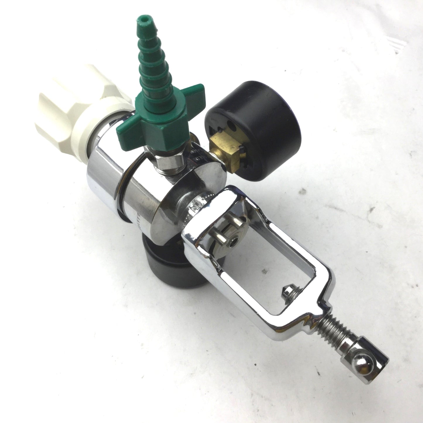 Used Littell Industries AAA9805-0008 Medical Compressed Gas Regulator, O2, CGA-870