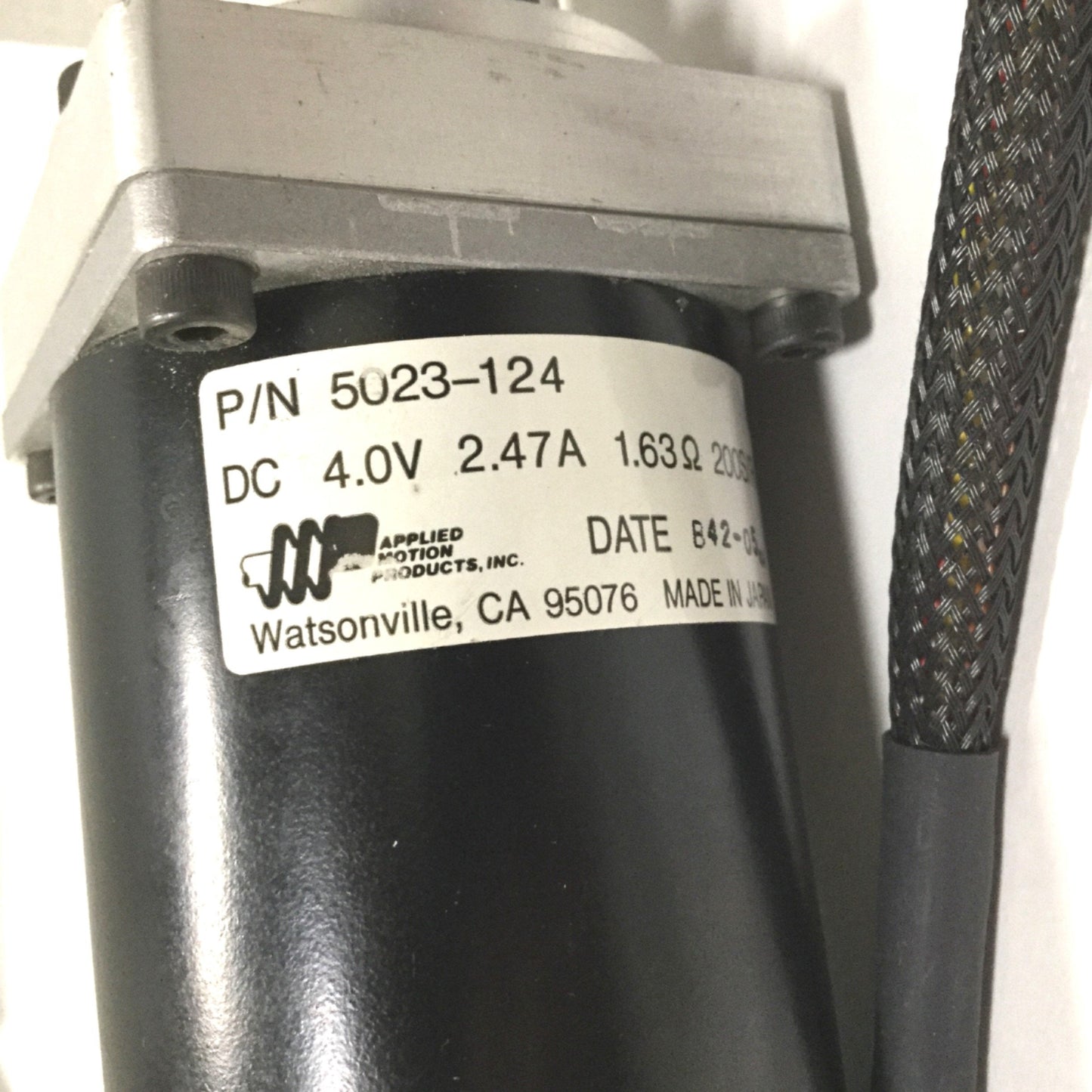 Used Hepco PSD120 Ball Screw Linear Stage, With Applied Motion 5023-124 Motor