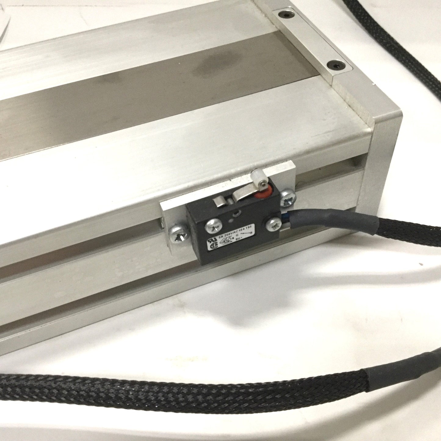 Used Hepco PSD120 Ball Screw Linear Stage, With Applied Motion 5023-124 Motor
