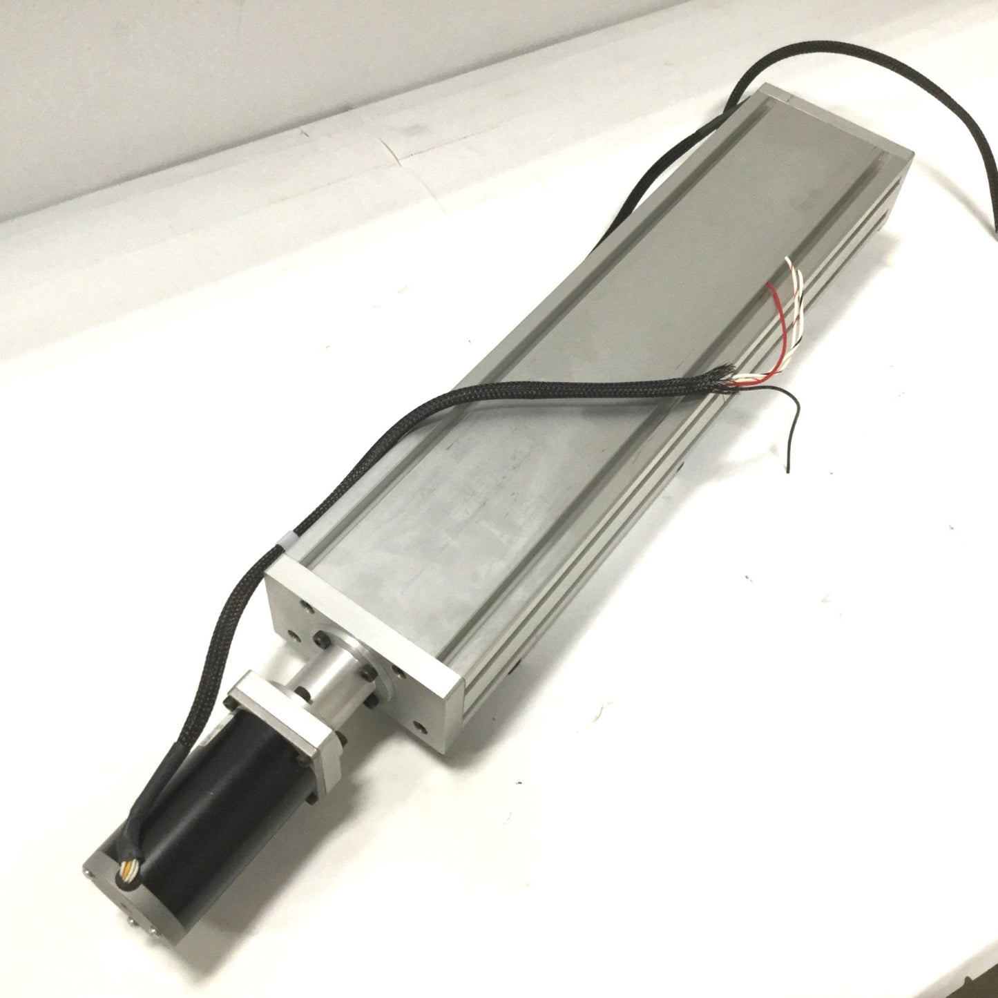 Used Hepco PSD120 Ball Screw Linear Stage, With Applied Motion 5023-124 Motor
