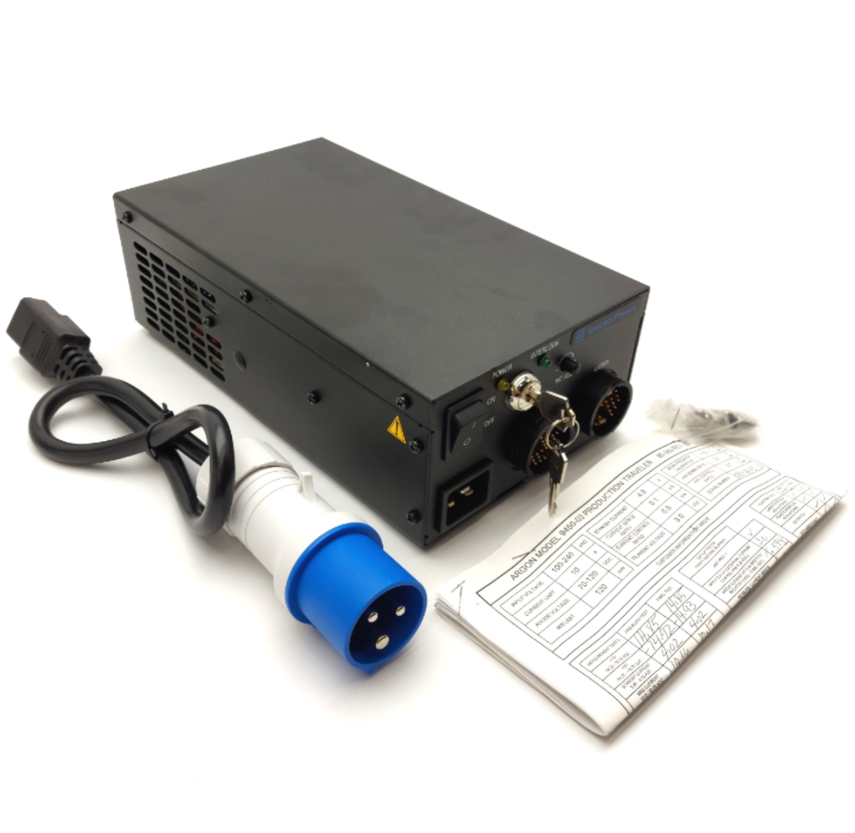 Spectra Physics 263-A06 Laser Power Supply, Out: 70-120VDC 4-10A