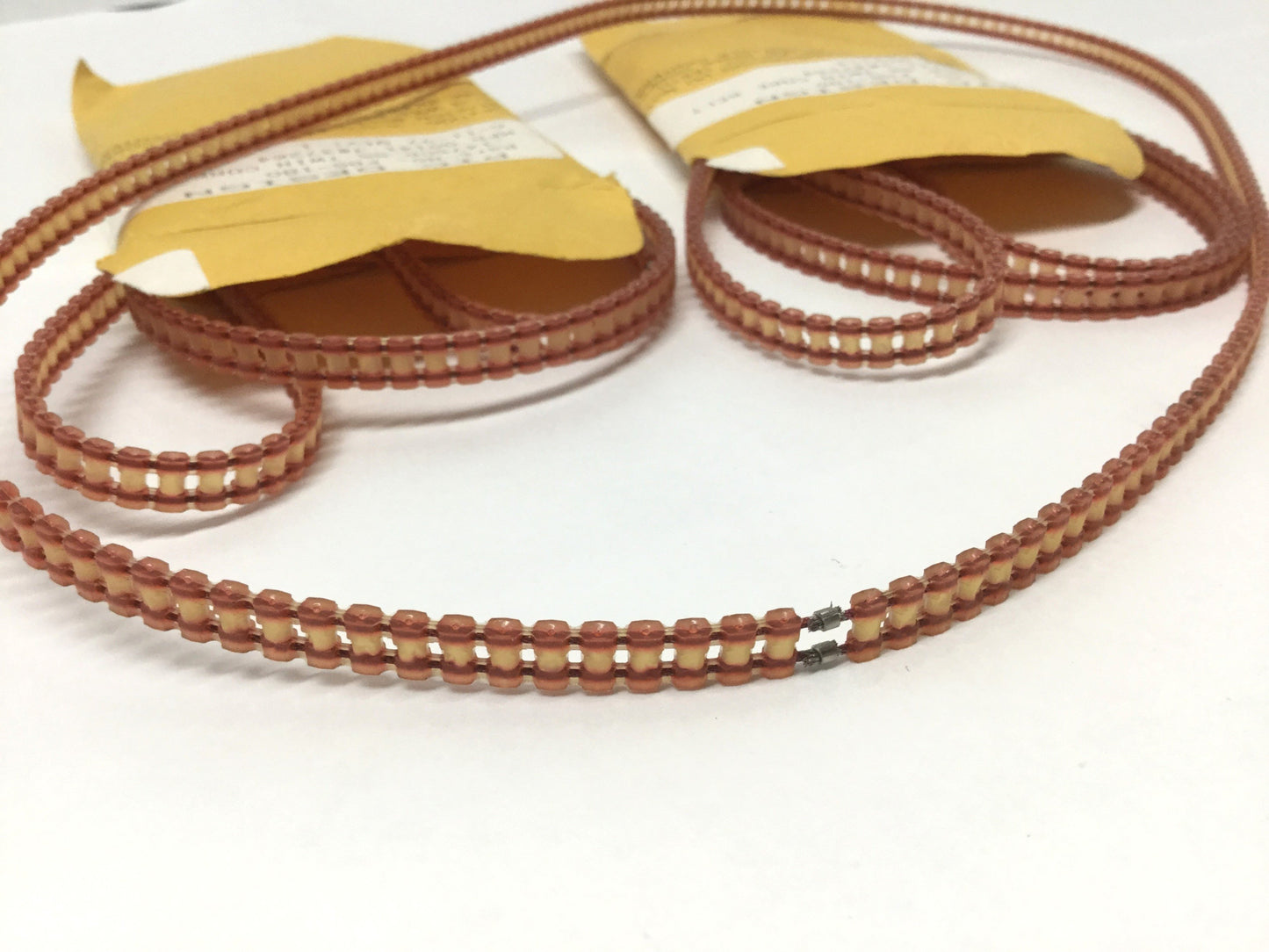 New – Open box Lot of 3 PIC Design FRS-180 No-Slip Belts, SS Twin Core, 180 Drive Pin, .1475 CP