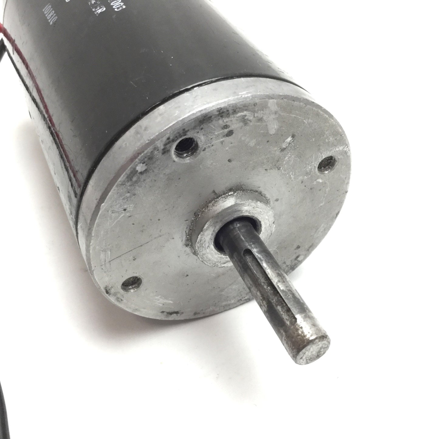 Used AndyMark PM25R-45F-1003 CIM Motor, 12VDC, 2.5" Diameter, 0.315" Shaft 8mm