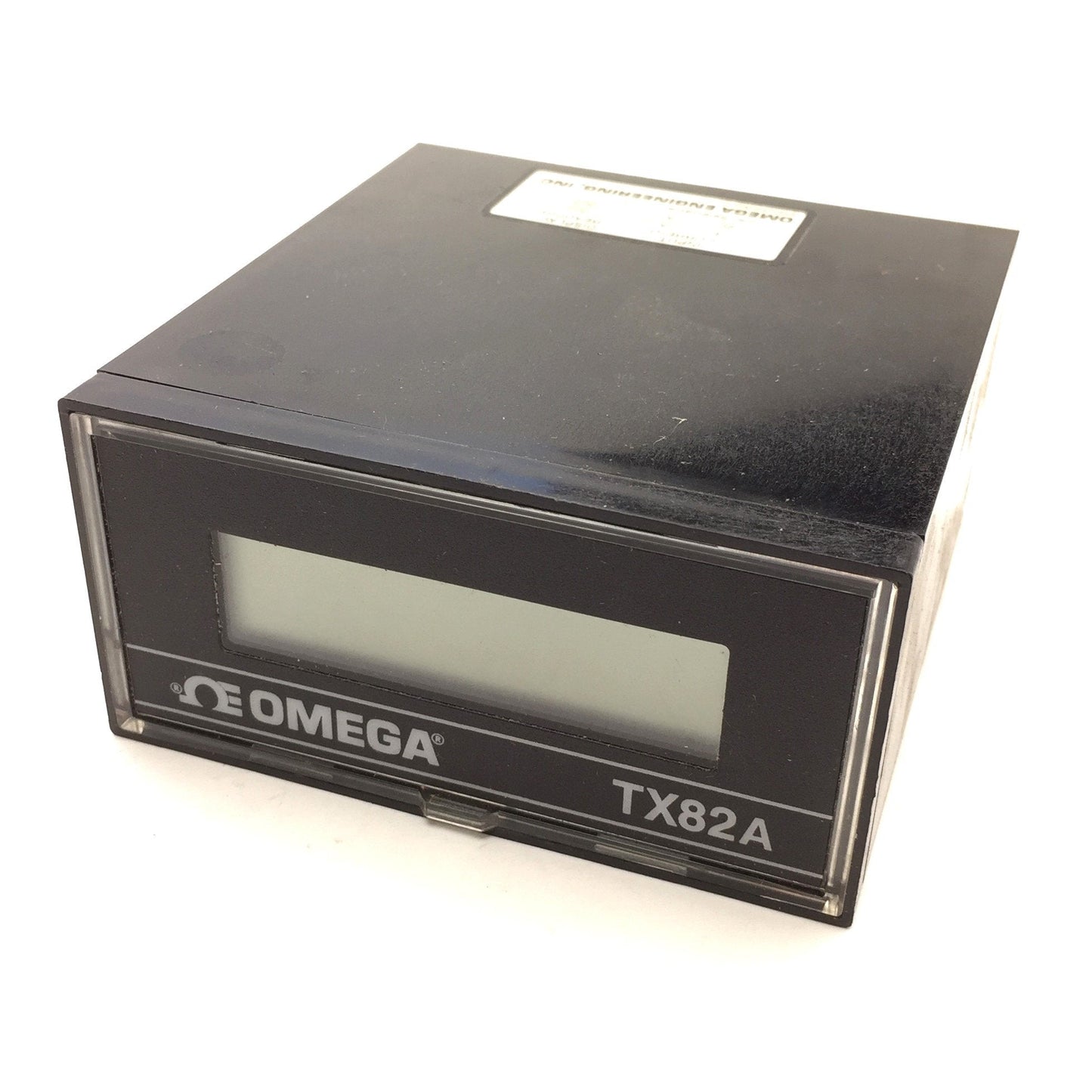 Used Omega TX82A Current Loop Indicator, Input Current: 4-20mA, 7-Segment LCD