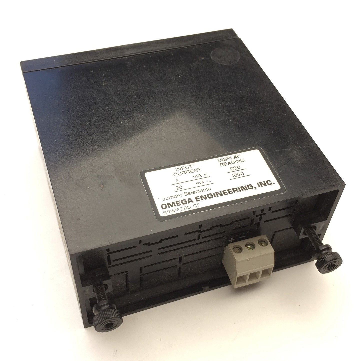 Used Omega TX82A Current Loop Indicator, Input Current: 4-20mA, 7-Segment LCD