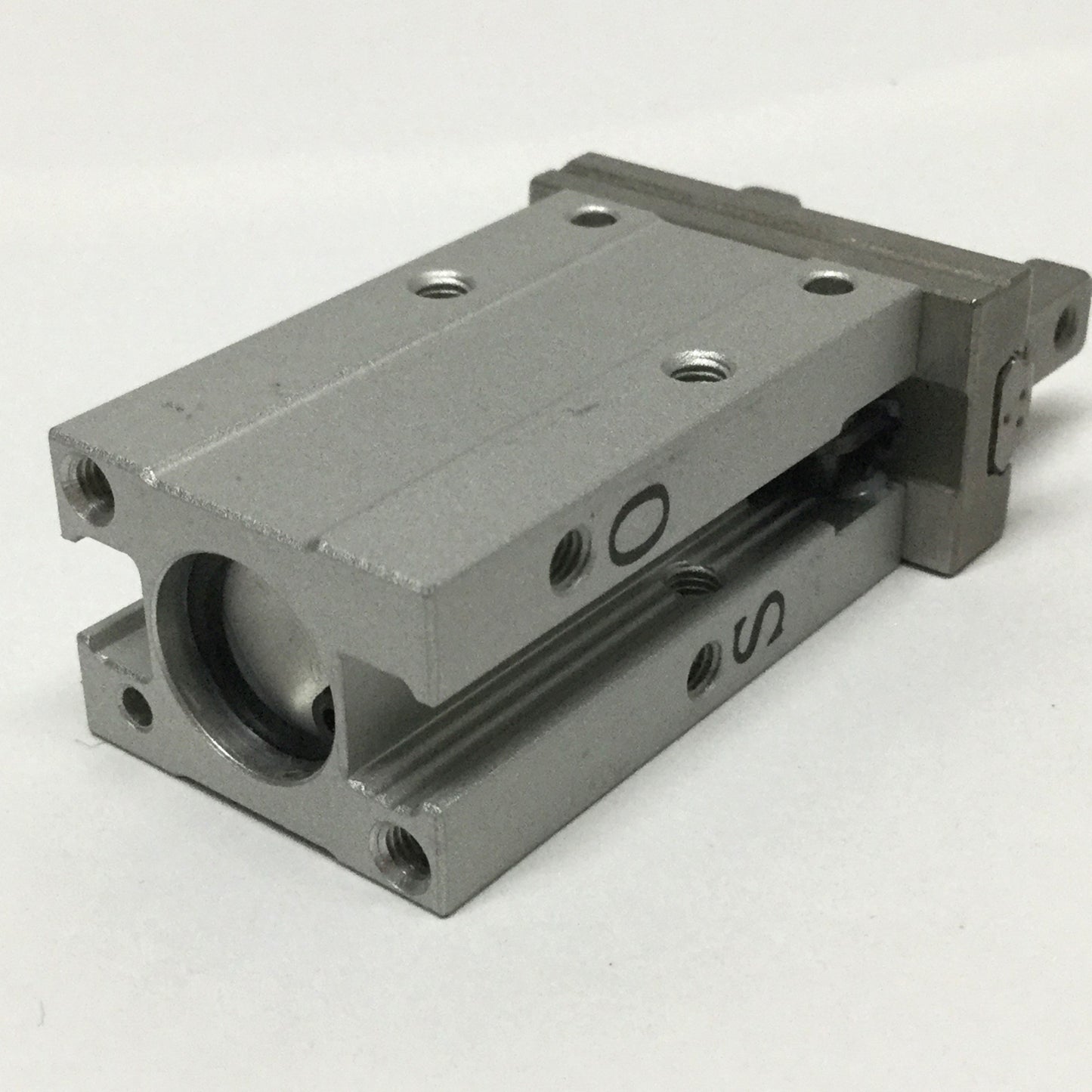 Used SMC MHZ2-10D-X4 Parallel Air Gripper 2-Finger, 10mm Bore, 4mm Stroke, 0.2-0.7MPa